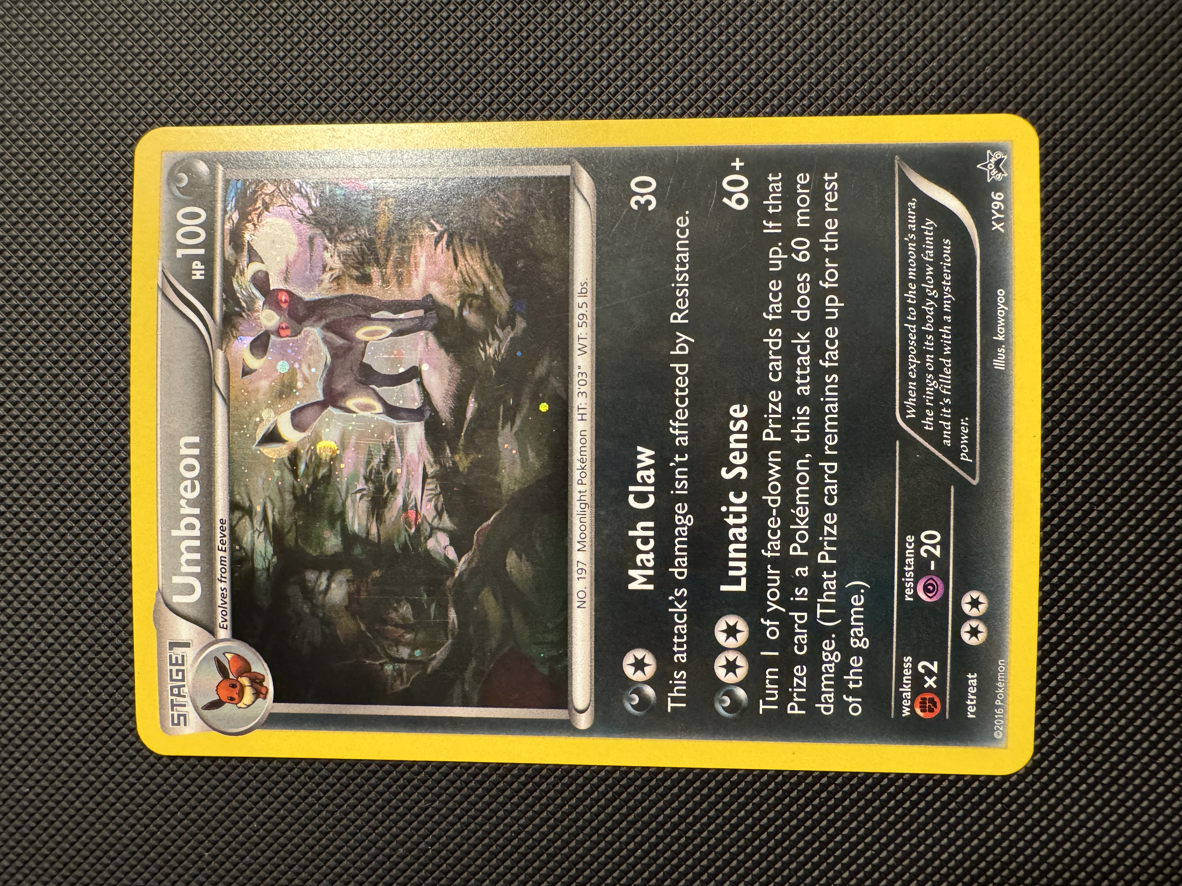 Umbreon-Holo Cosmos-Breakpoint 3 Pack (XY96) 2016 Pokemon XY Black