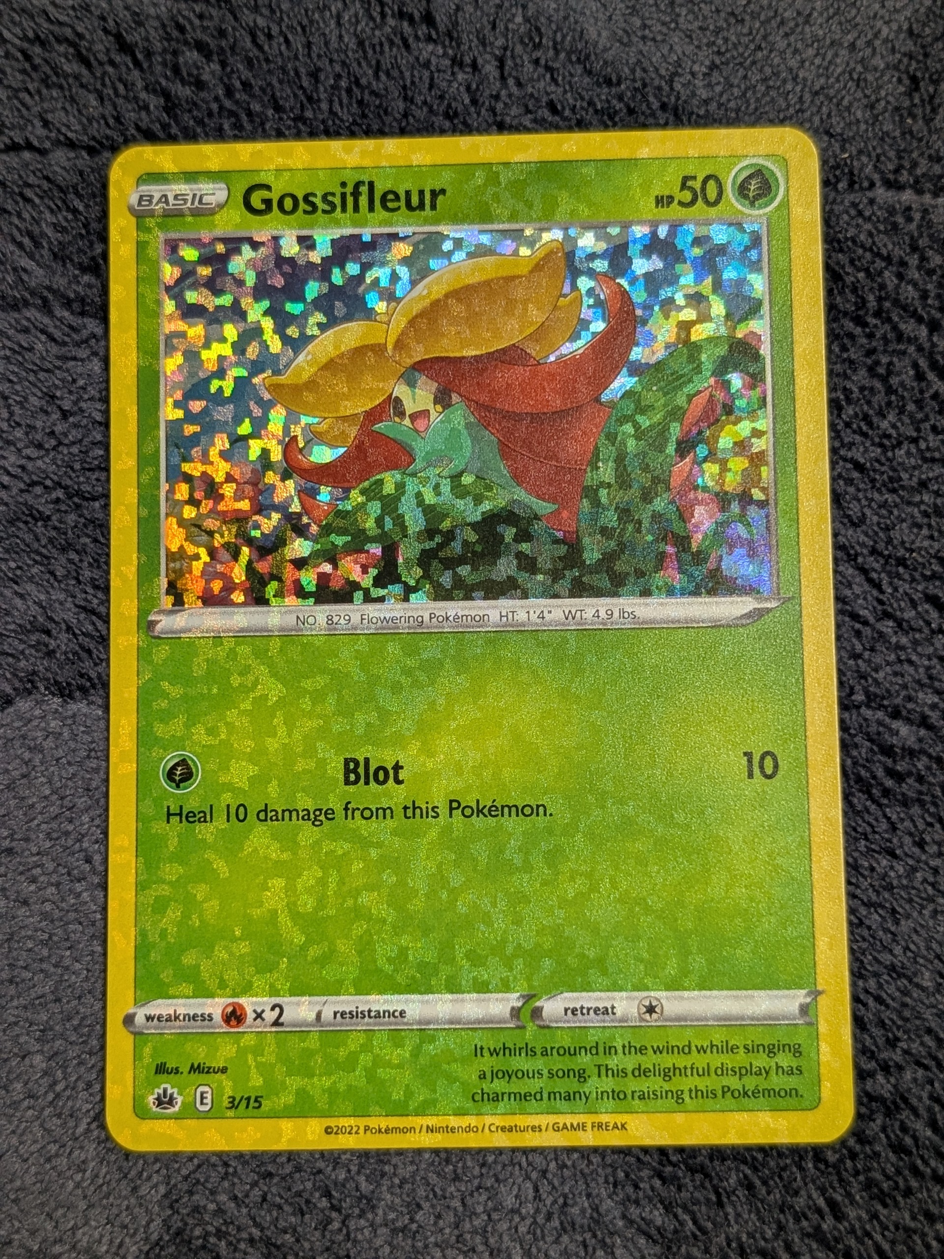 gossifleur mcdonalds pokemon card Toy Alert: McDonald's Cards 2022 (USA / UK and Ireland) variation to centering 2022 McDonald's Pokemon Promotion Gossifleur
