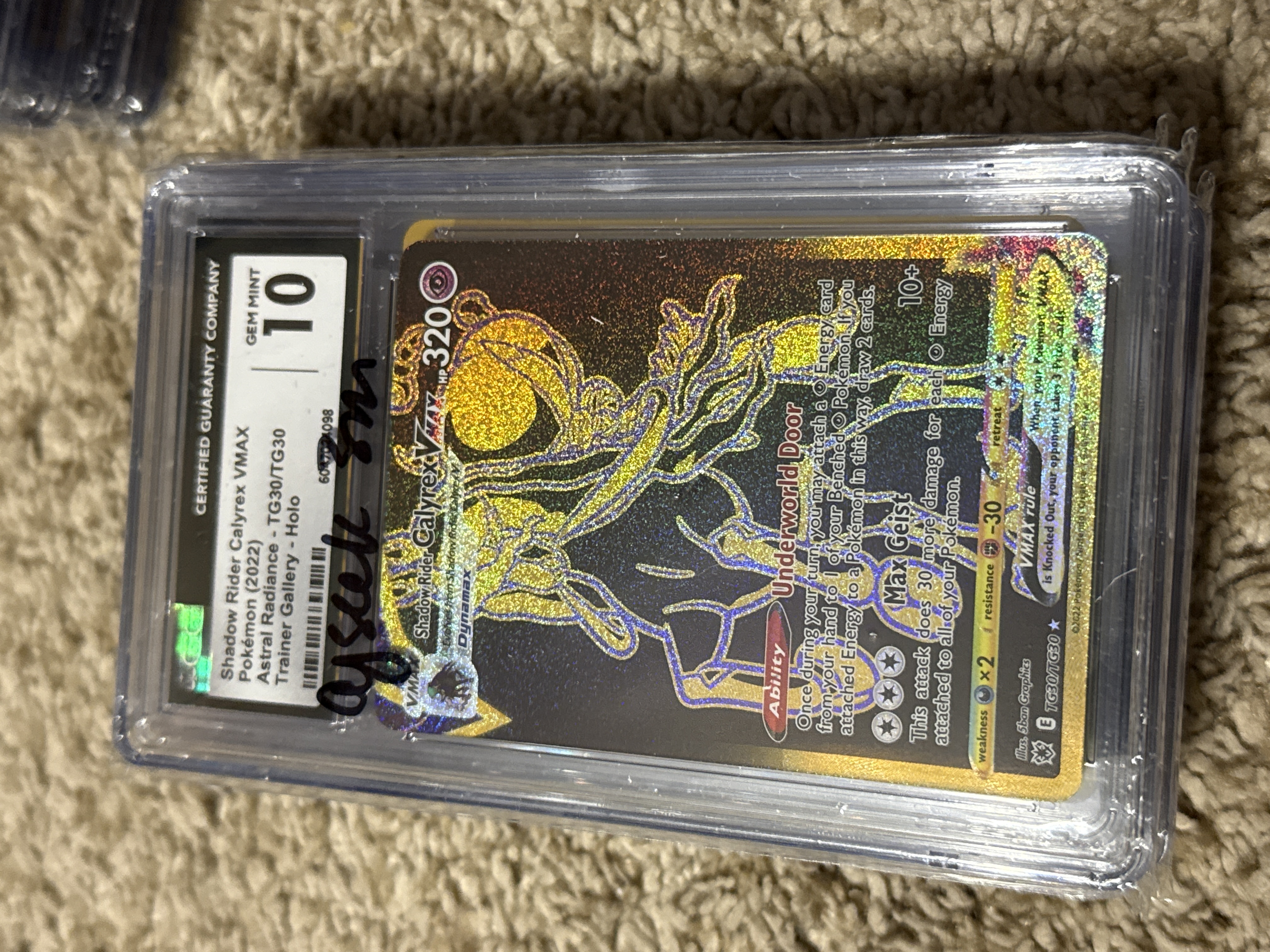 Full Art/Shadow Rider Calyrex Vmax (TG30) 2022 Pokemon Sword & Shield  Astral Radiance - Pokmon Card Data