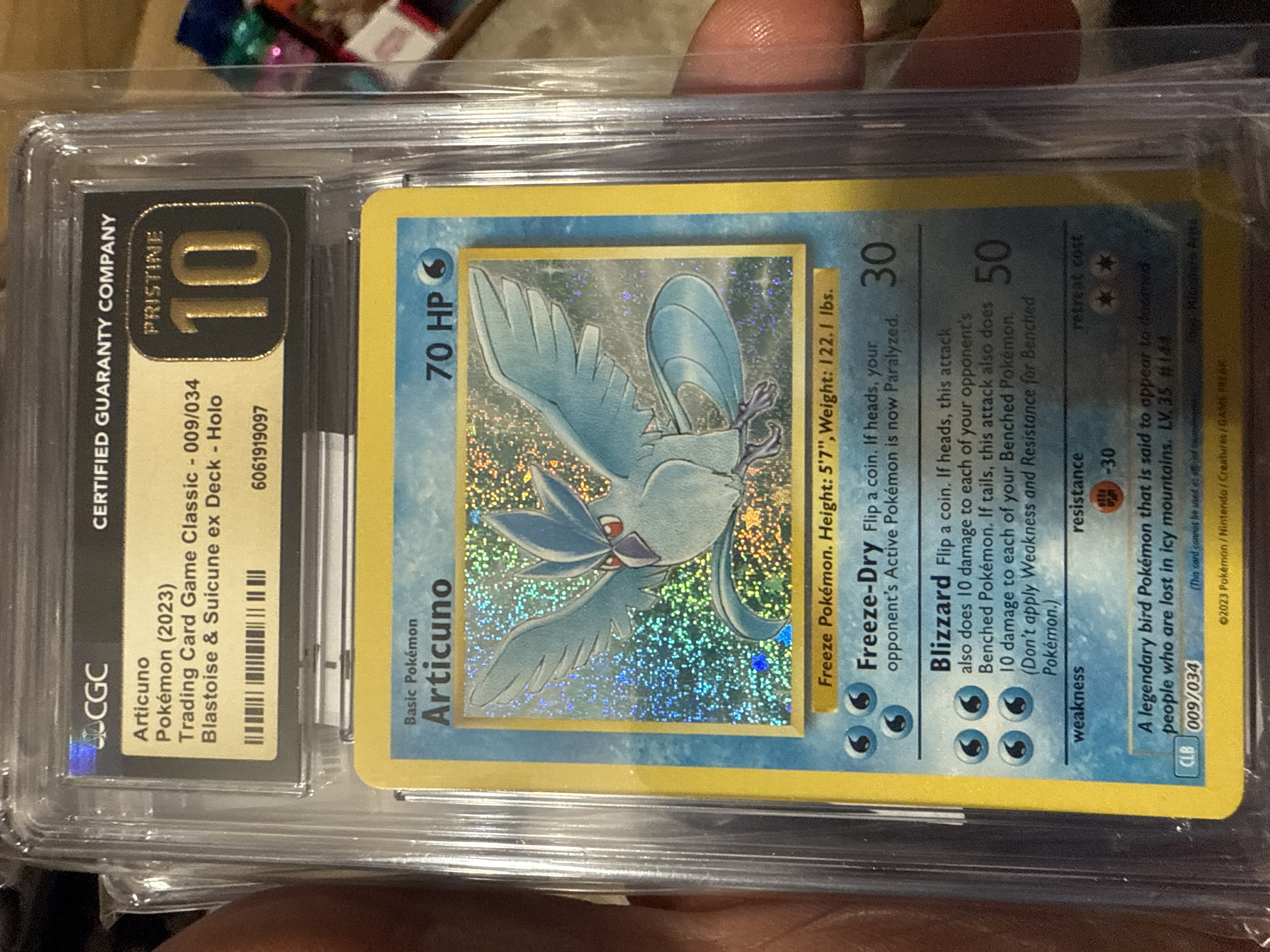 articuno pokemon card holographic Buy Galarian Articuno V TG16/30 Rare Holo V main image 1