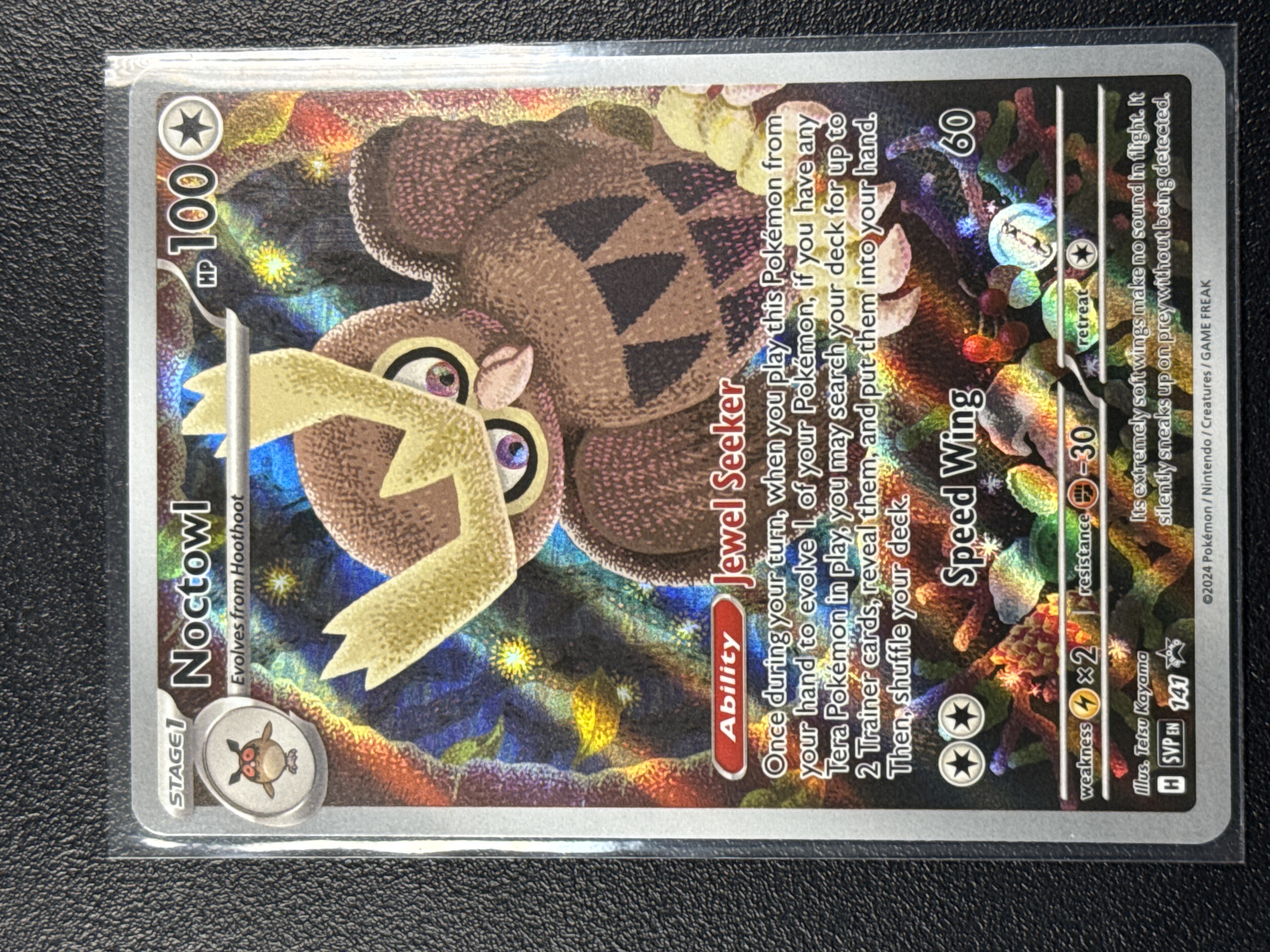 Noctowl Stellar Crown Elite Trainer Box (141) 2024 Pokemon Svp EN-SV Black Star Promo - Pokmon Card Data Noctowl Stellar Crown Elite Trainer Box (141) 2024 Pokemon Svp EN-SV Black Star Promo - Pokmon Card Data