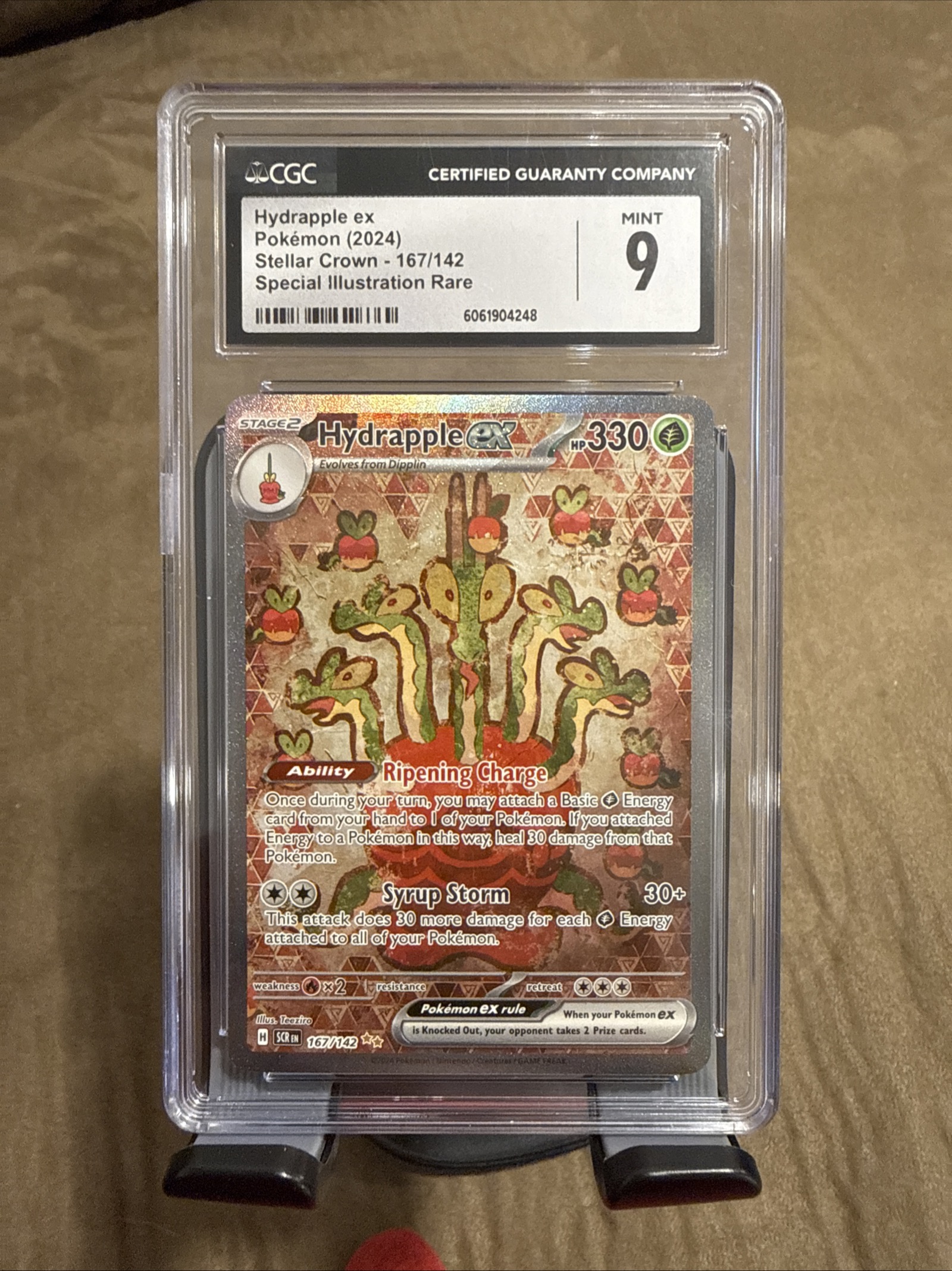 Hydrapple EX Special Illustration Rare (167) 2024 Pokemon Scr EN-Stellar  Crown - Pokmon Card Data