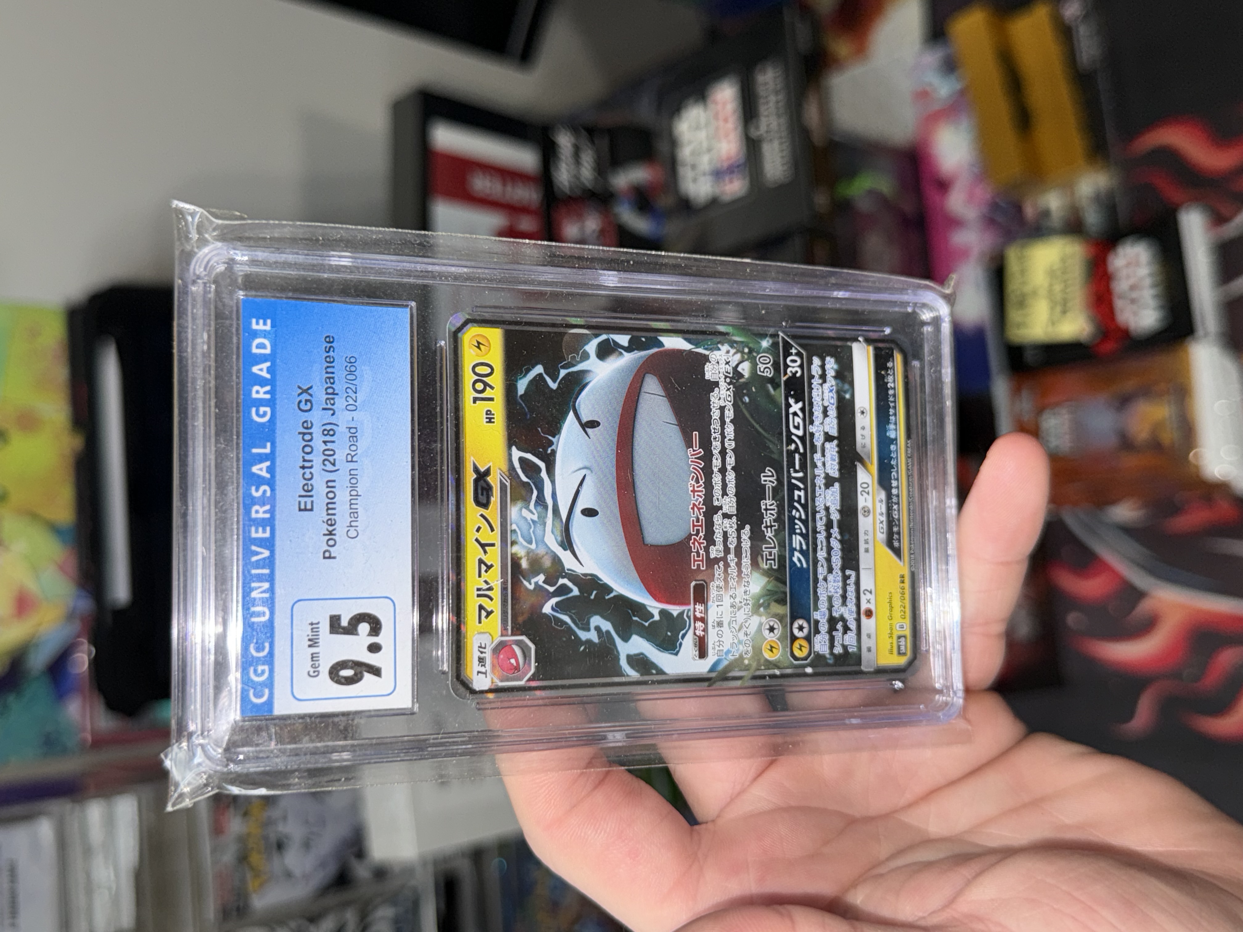 japanese electrode pokemon card GX 022/066 RR SM6b Card [Mint] – Madgems placed immediately into protective sleeves SALE] Electrode No.101 - Pokemon