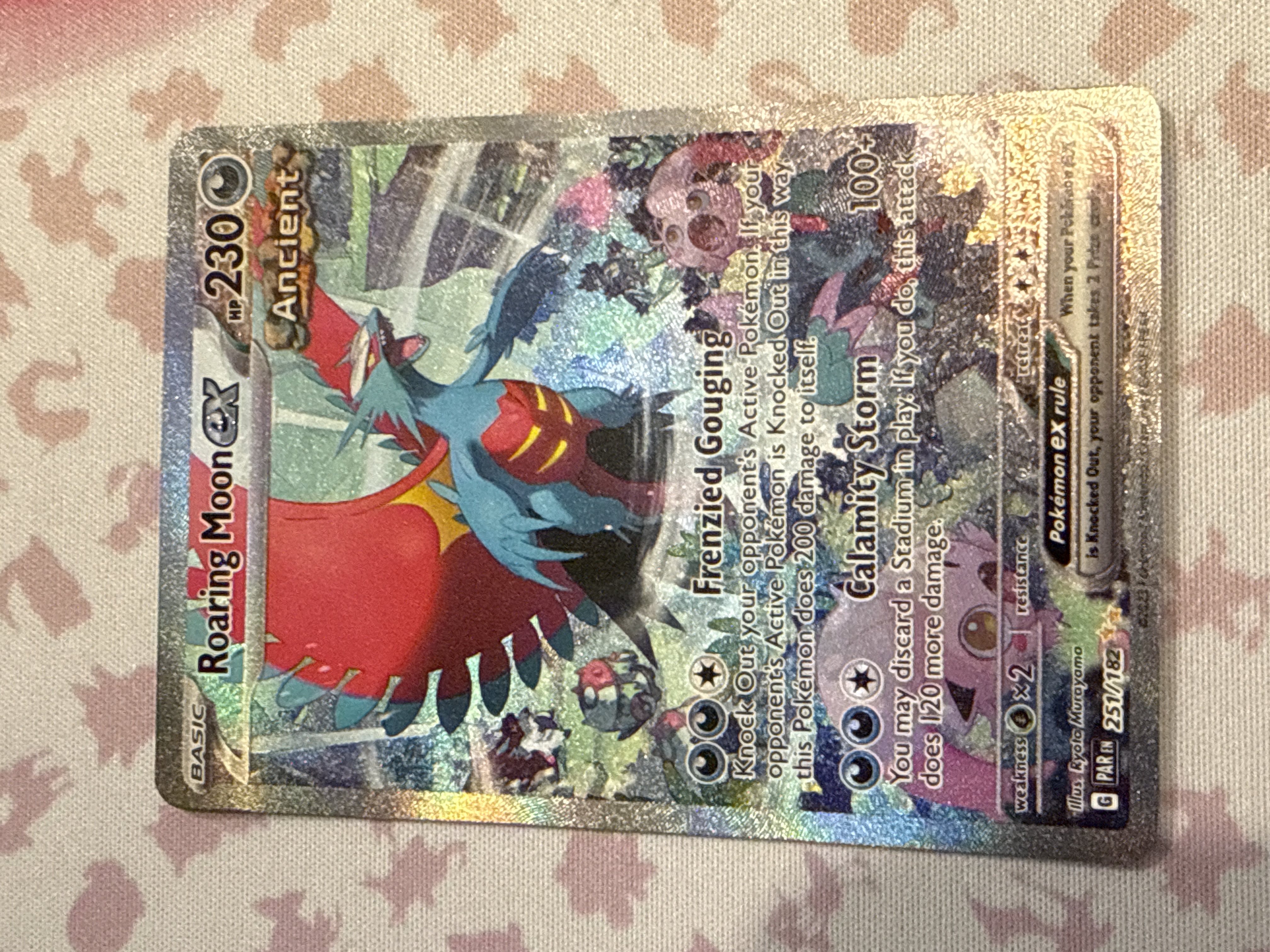Roaring Moon EX Special Illustration Rare (251) 2023 Pokemon Par EN-Paradox Rift - Pokmon Card Data Roaring Moon EX Special Illustration Rare (251) 2023 Pokemon Par EN-Paradox Rift - Pokmon Card Data