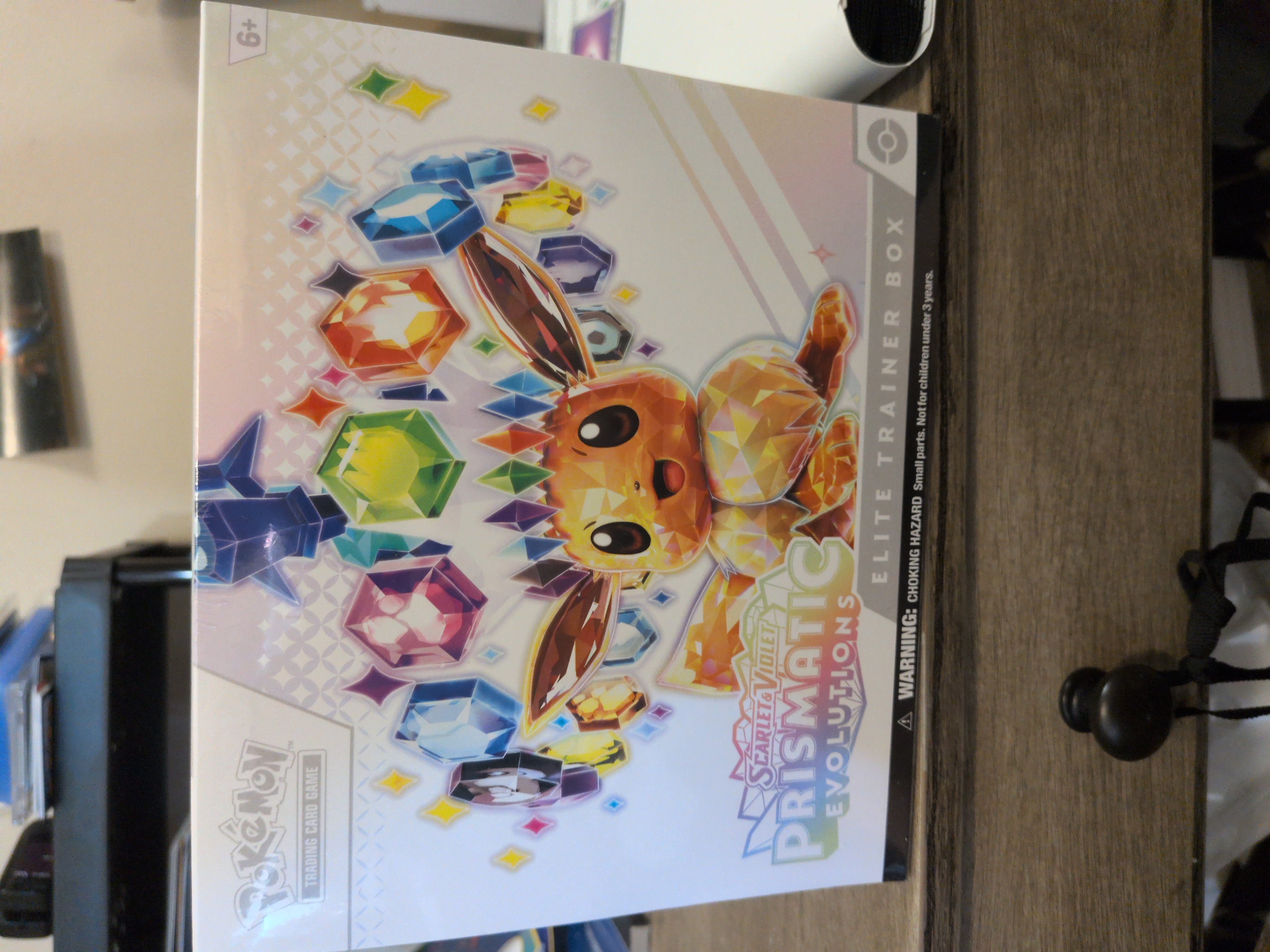Pokemon Prismatic Evolutions Elite Trainer Box ETB Sealed - Pokmon Card  Data