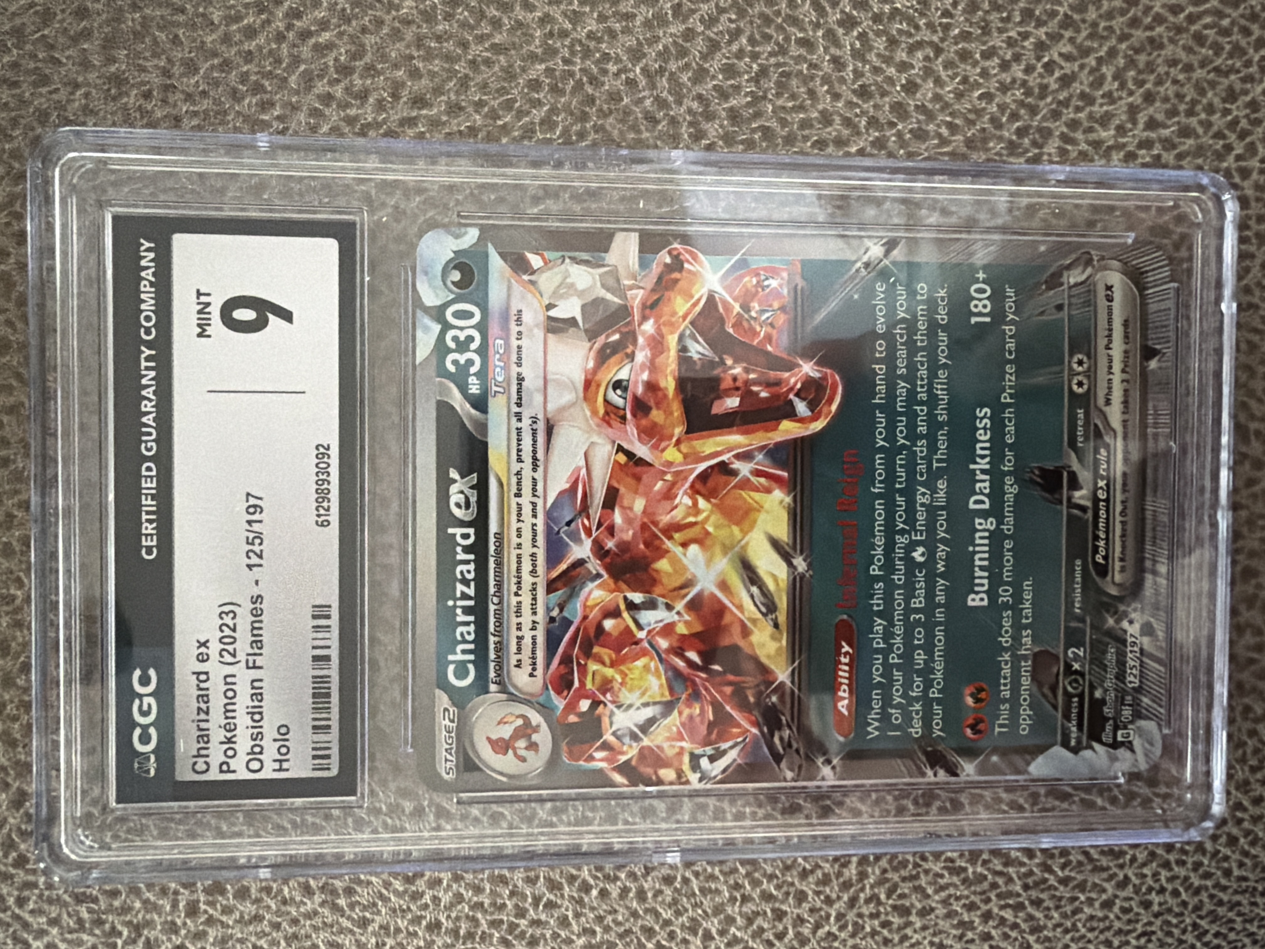 Charizard EX (125) 2023 Pokemon Obf EN-Obsidian Flames - Pokmon Card Data Charizard EX (125) 2023 Pokemon Obf EN-Obsidian Flames - Pokmon Card Data