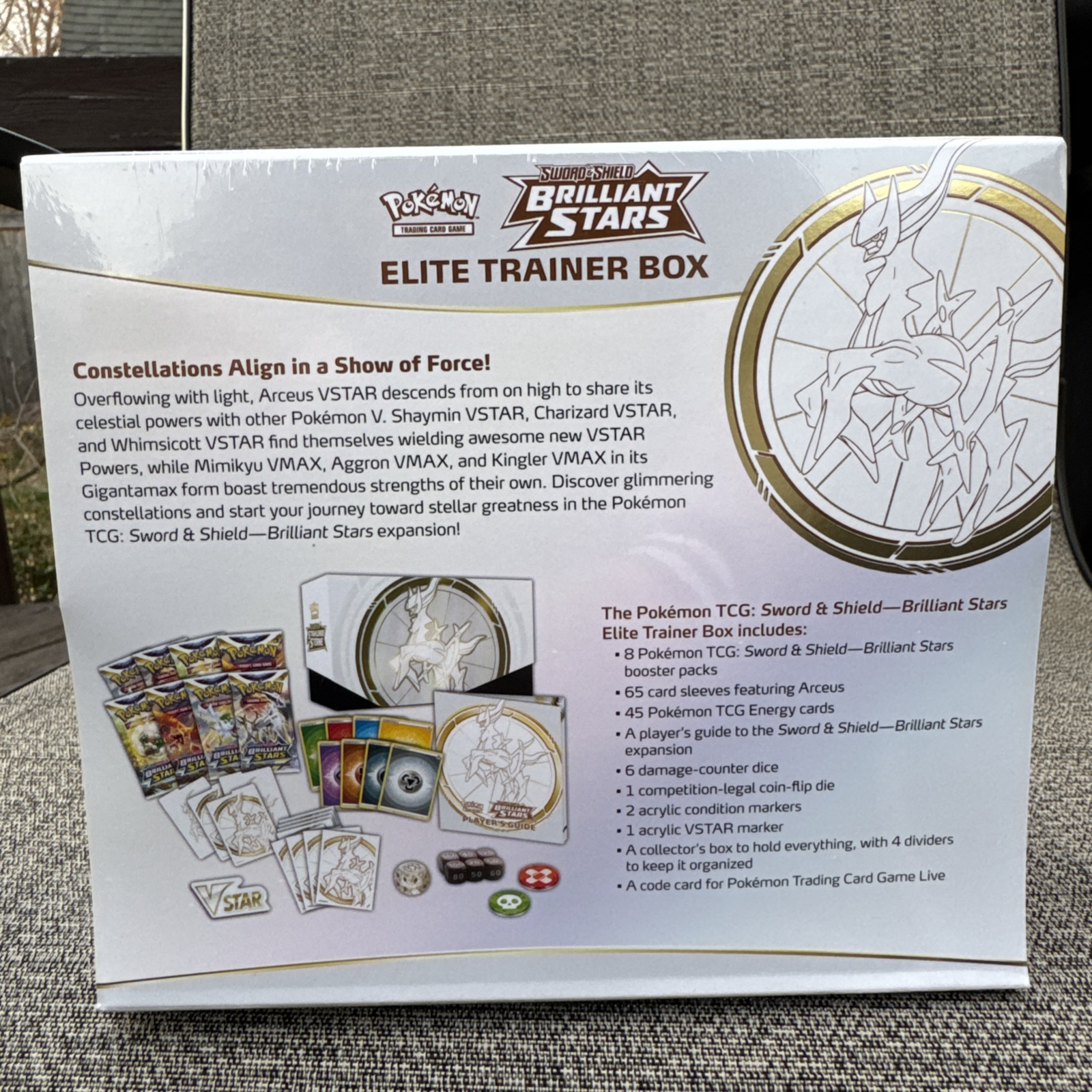 Pokemon Brilliant Stars Elite Trainer Box ETB - Pokmon Card Data
