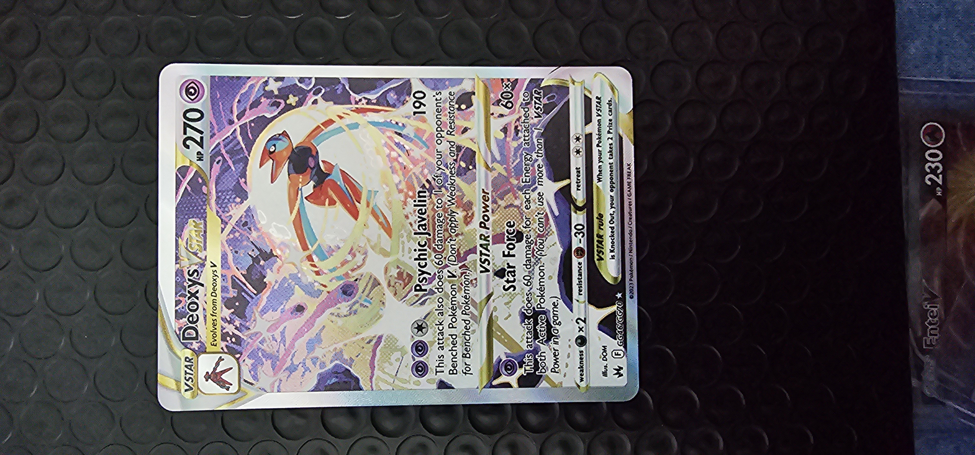 Full Art/Deoxys Vstar (GG46) 2023 Pokemon Sword and Shield Crown Zenith - Pokmon  Card Data