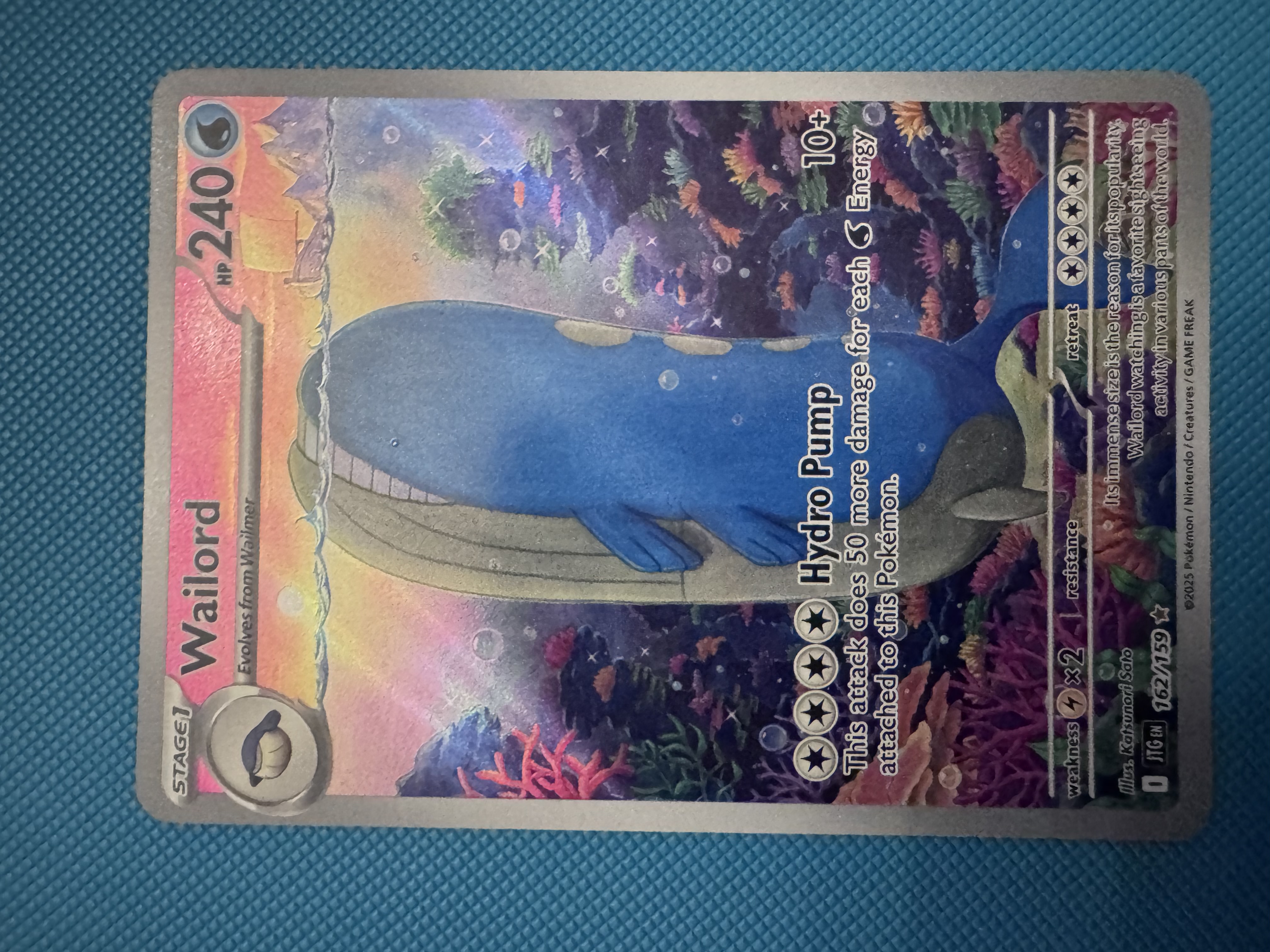 pokemon cards wailord POKMON CARD GAME s11a 026/068 U Parallel