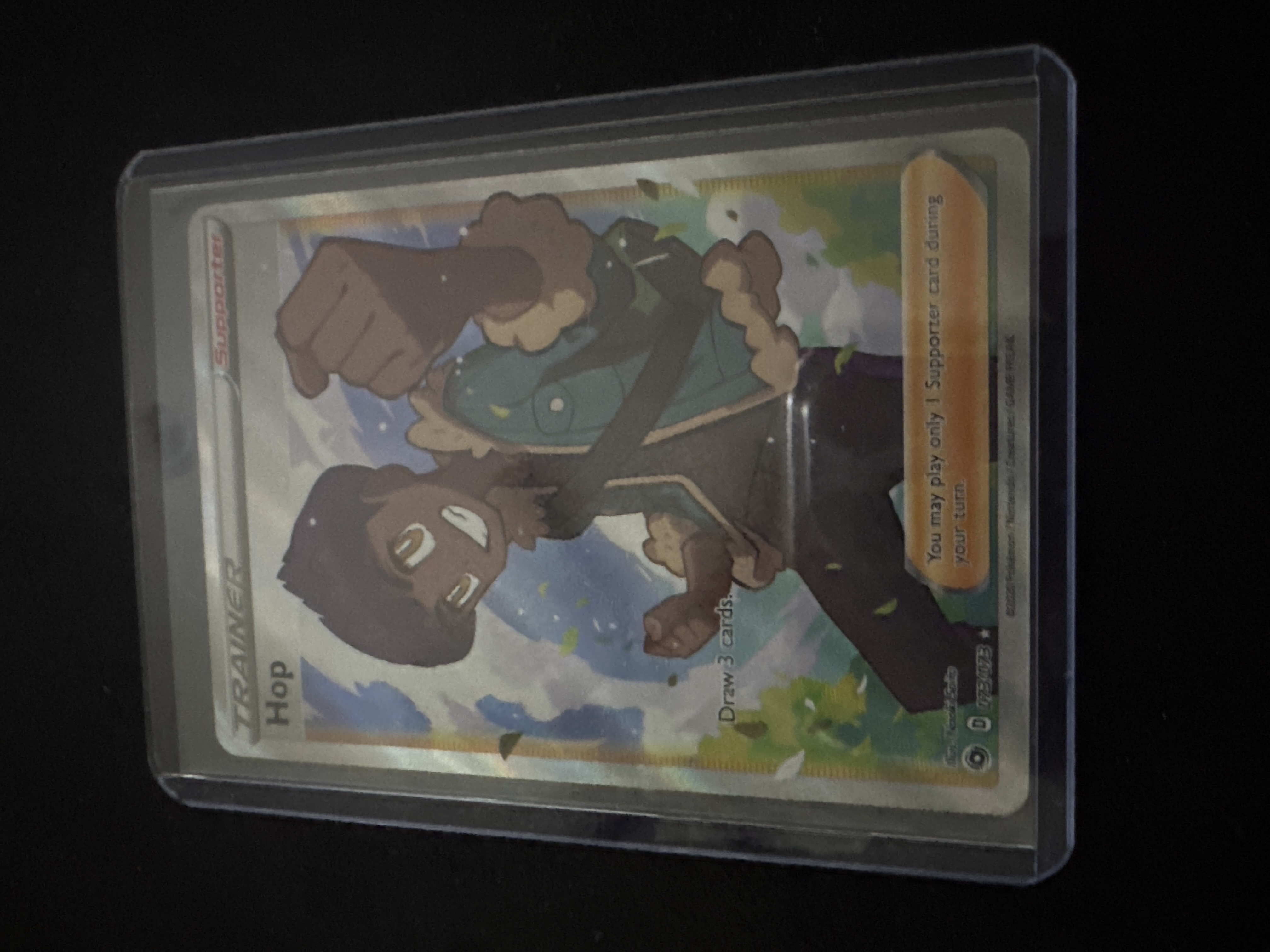 trainer hop pokemon card value 133/159 - Crown Zenith Draw 3 cardsYou may play only 1 Supporter card during your turn. Pokemon TCG - sD -