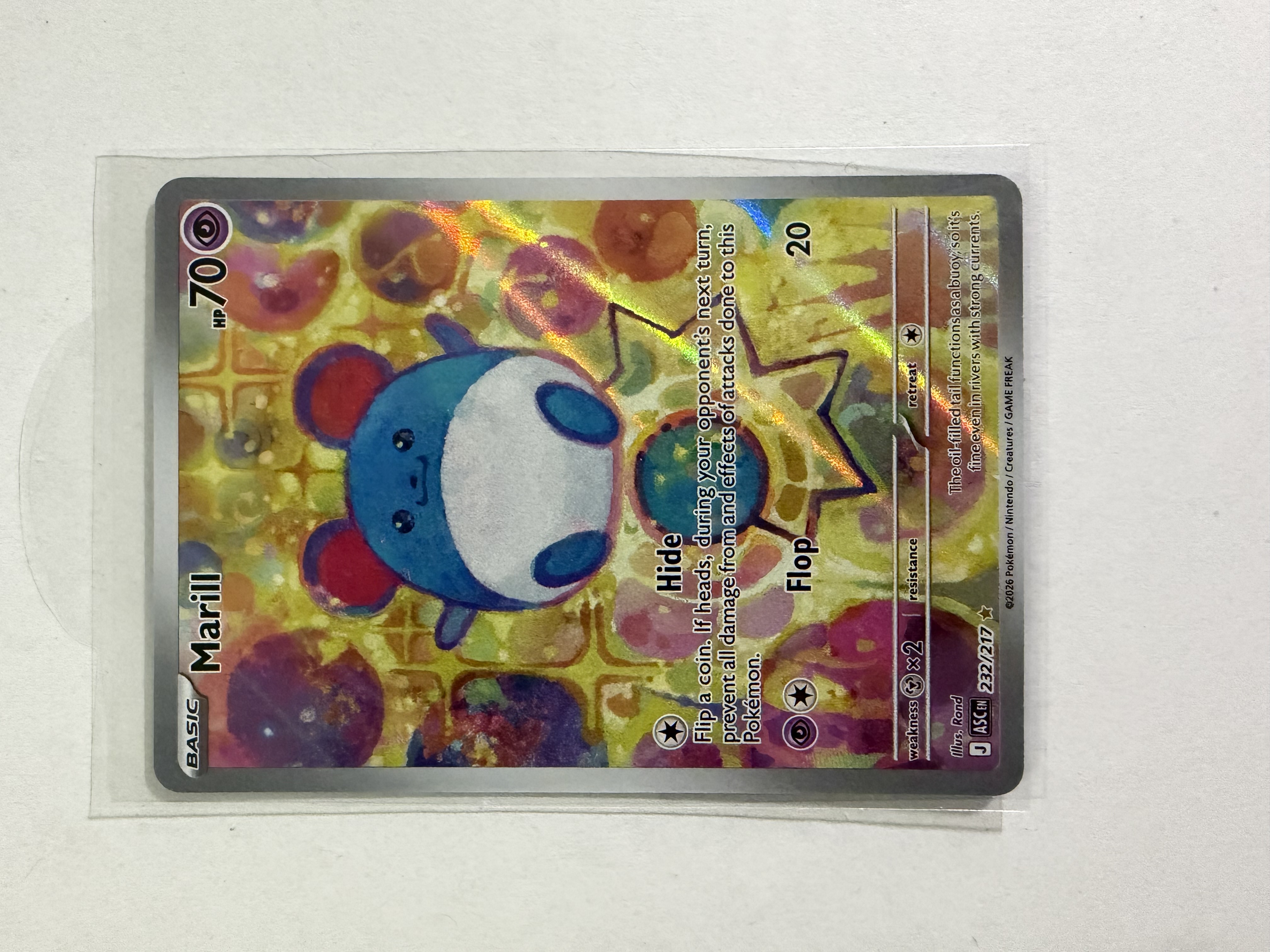 marill pokemon card - 204/193 - Paldea Evolved - Illustration Rare Pokmon Hit Points50 HP Form Marill | Paldea Evolved |