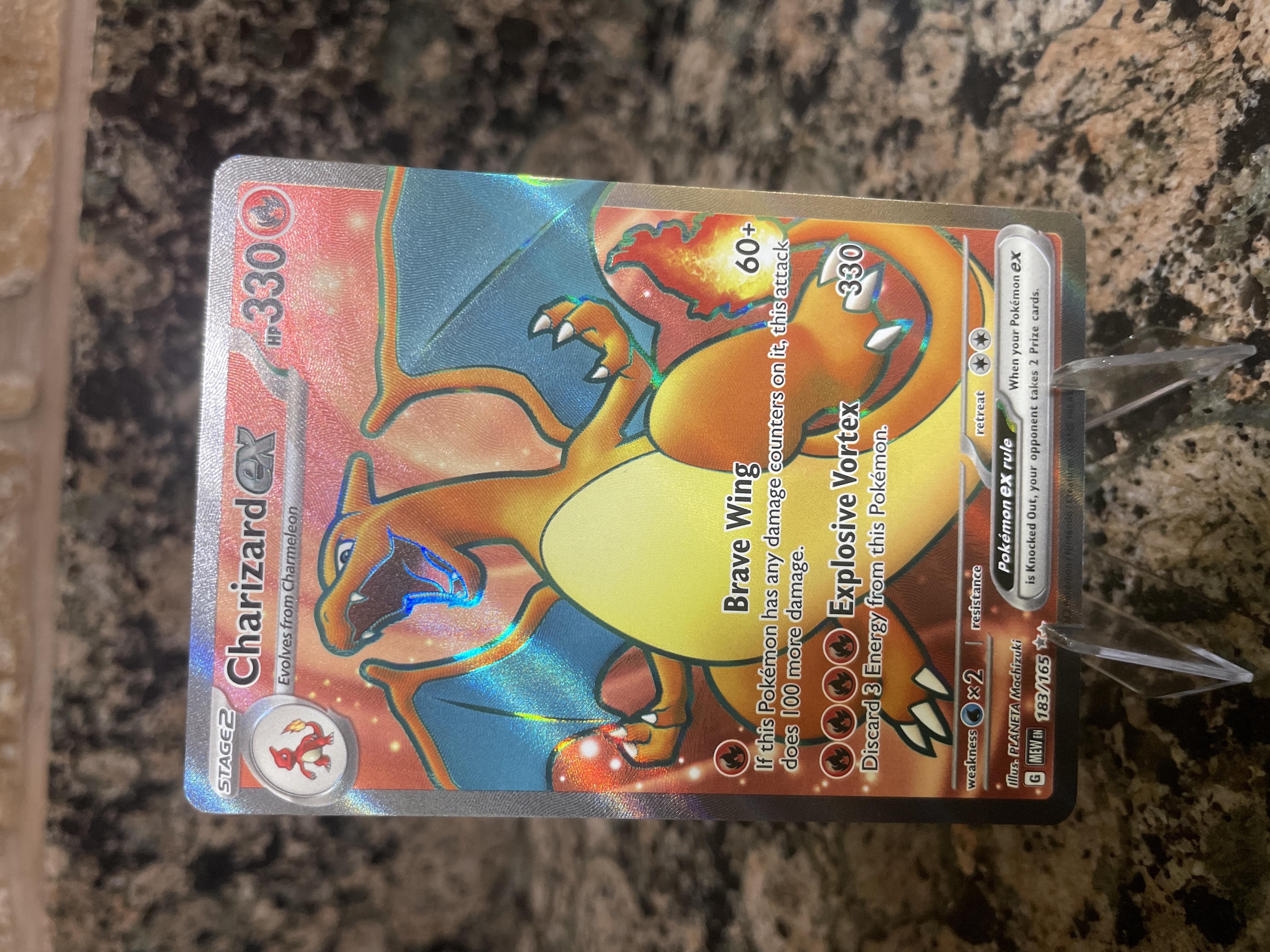 330 hp pokemon card Charizard EX 2023 151 Ultra Rare Holo #183 CGC Authenticated 10 this card is the perfect way to showcase your collection. Stage 2 Blastoise EX HP