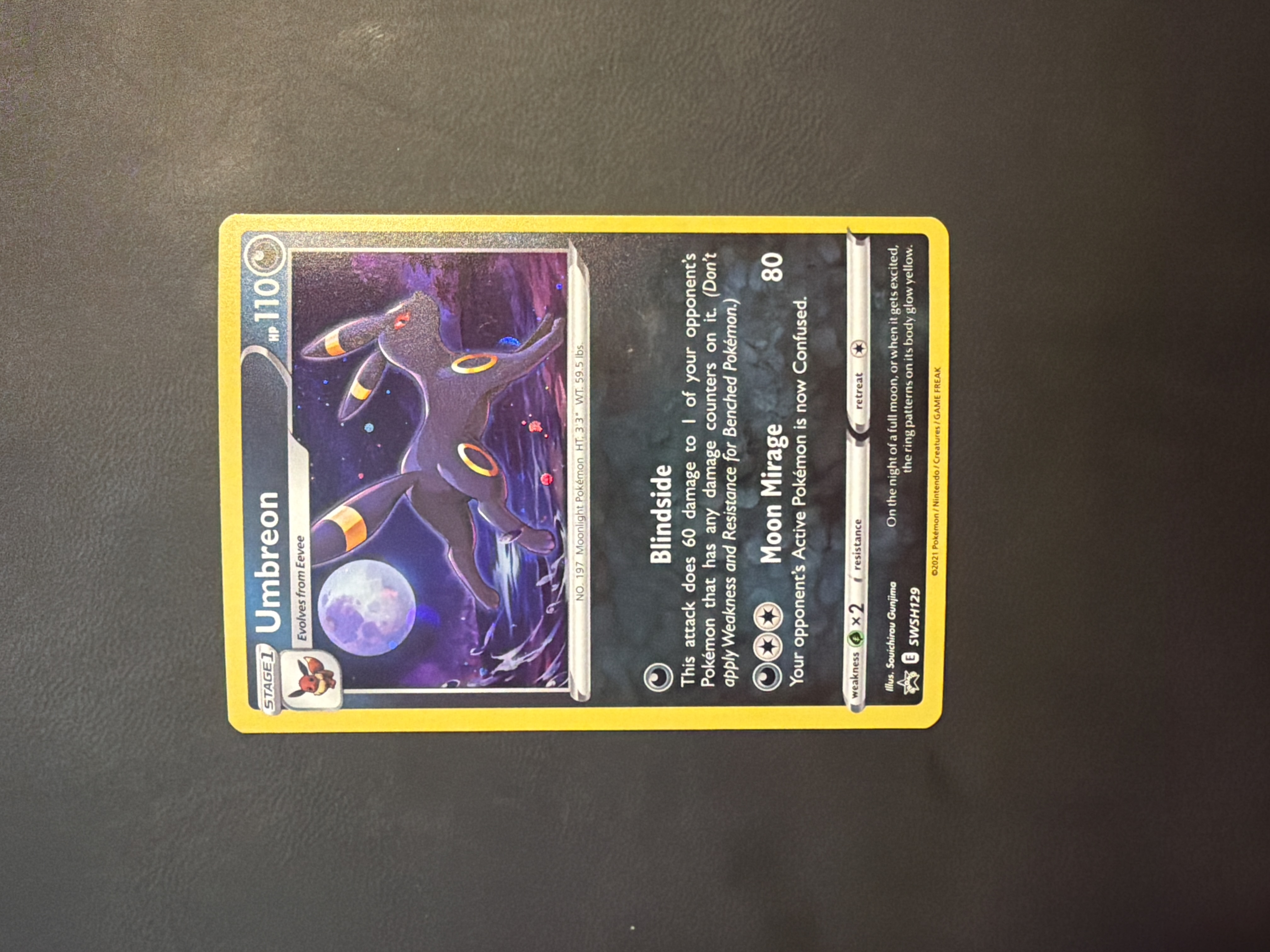 umbreon pokemon card stage 1 2001 Neo Discovery 1st Edition PSA 9 The item may be similar but not exactly the same as the image (e.g PrimetimePokemon's Blog: Umbreon -- Plasma