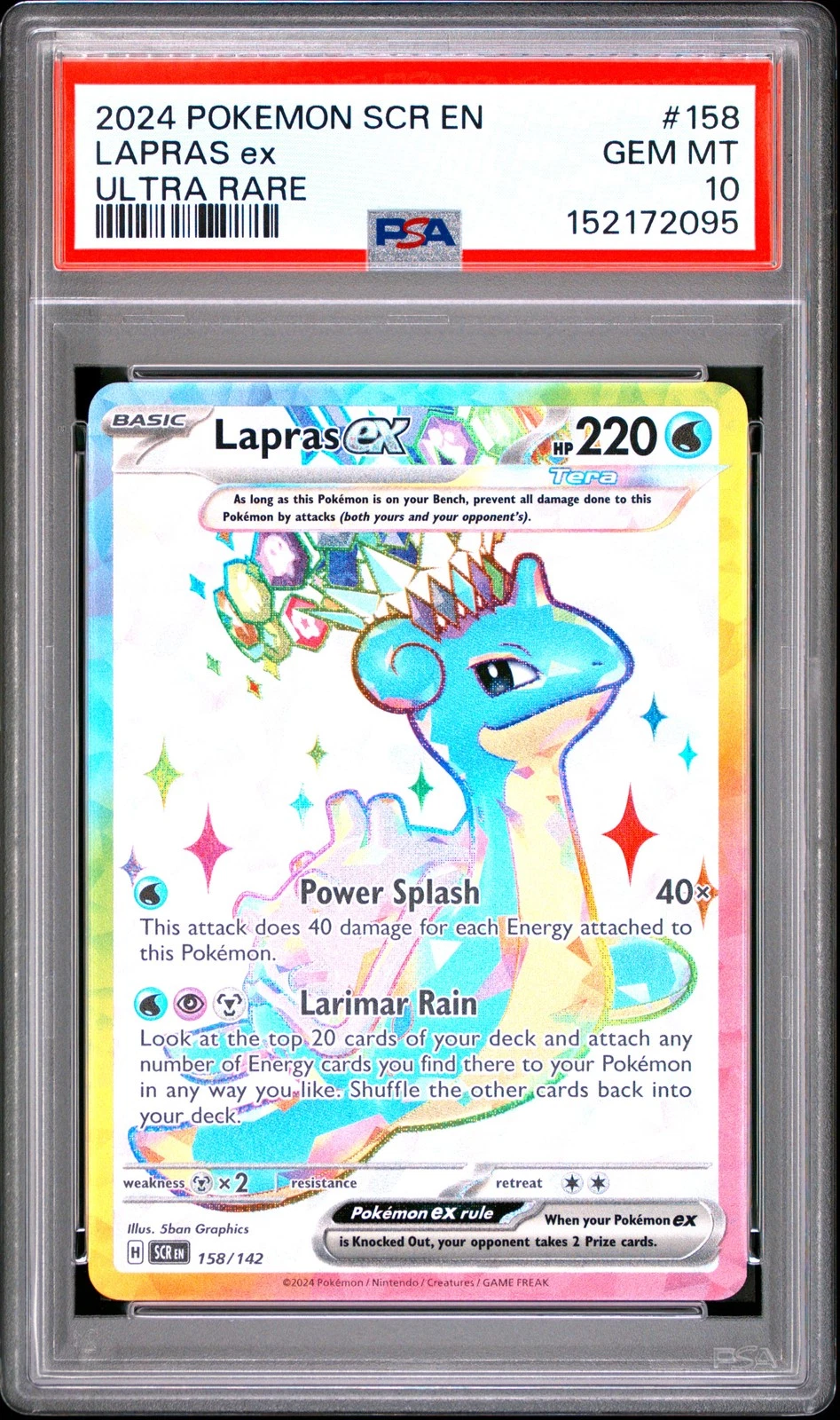lapras ex pokemon card price Lapras ex