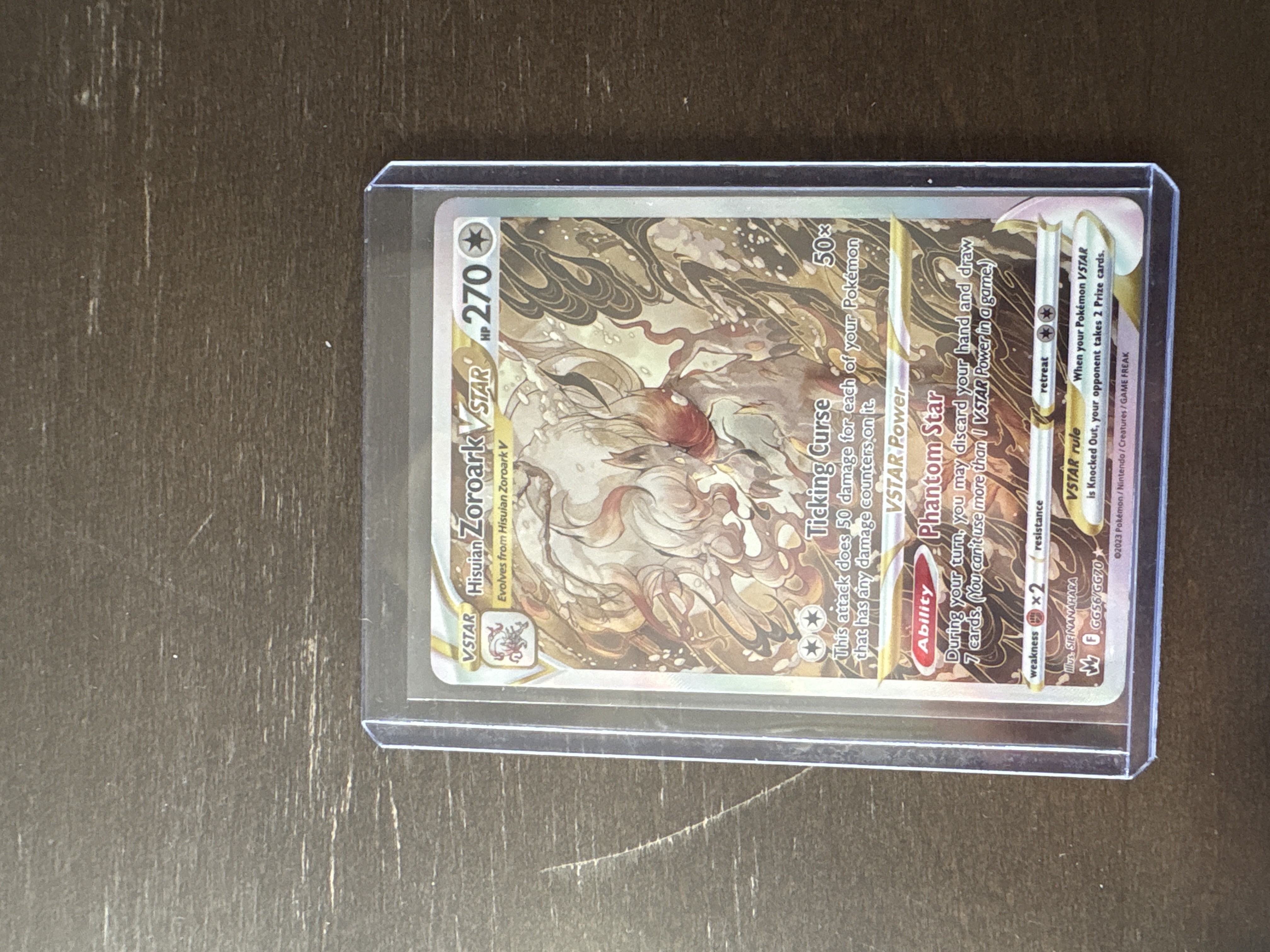 hisuian zoroark vstar pokemon card S10a] 092/071HR Hisuian Zoroark VSTAR - 147/196