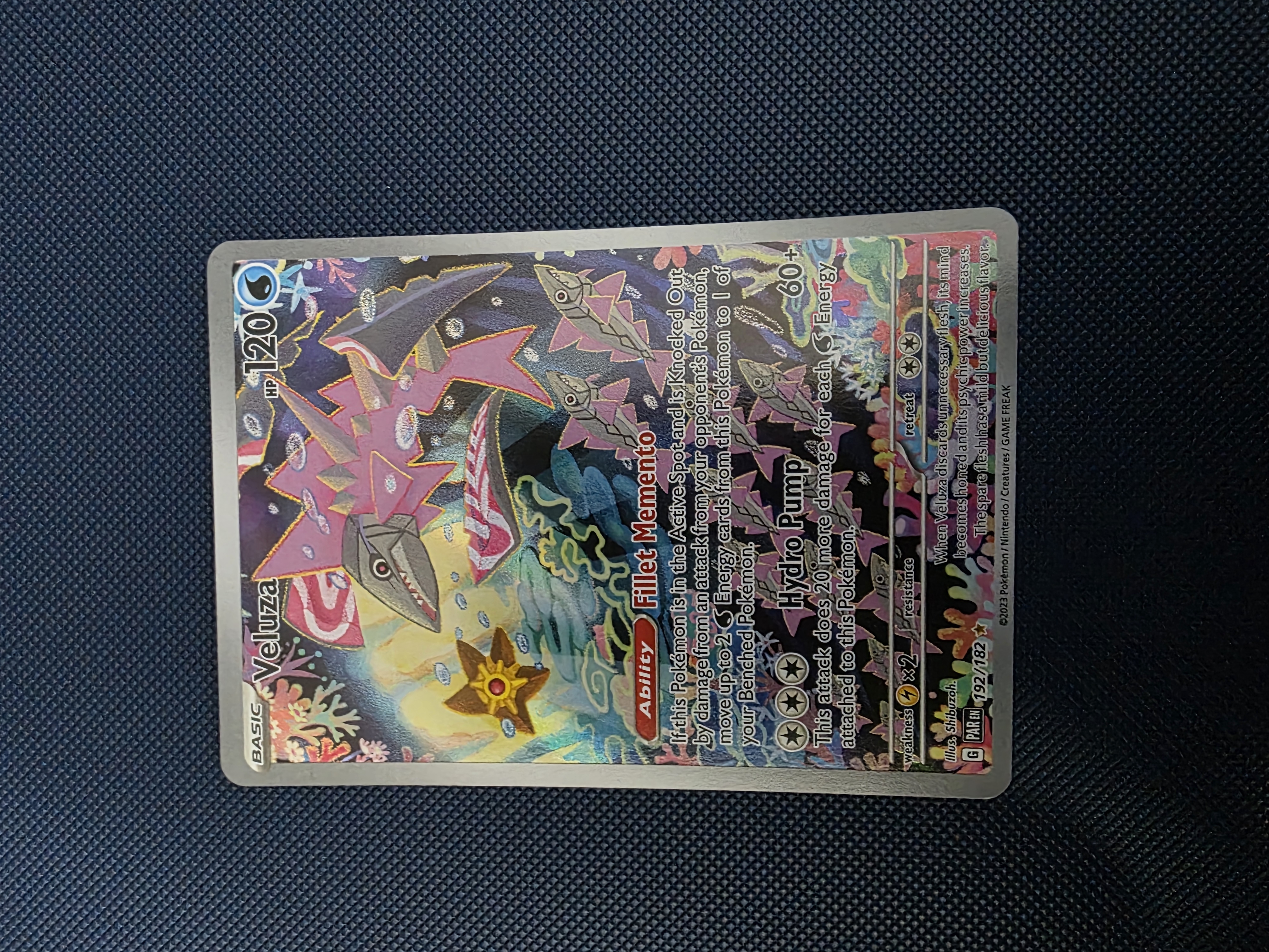 veluza pokemon card price Trading Game Paradox Rift Illustration Rare #192 Placeholder Image Provided Veluza - 054/182 - Paradox