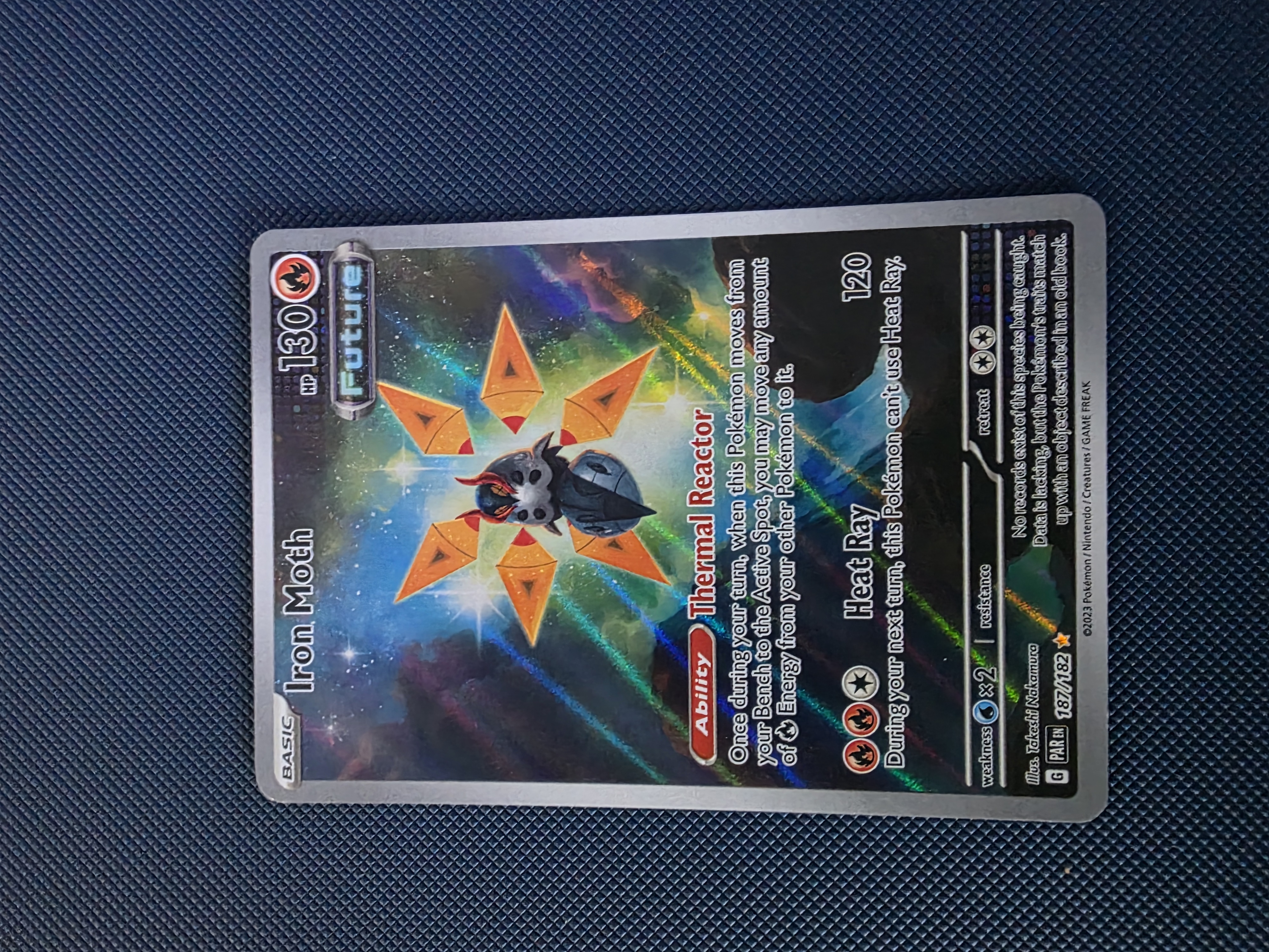 iron moth future pokemon card value AR 069/066 SV4M Flash Japanese Pokémon [Colorless] [Colorless]. Iron Moth CSV6: True Mystery