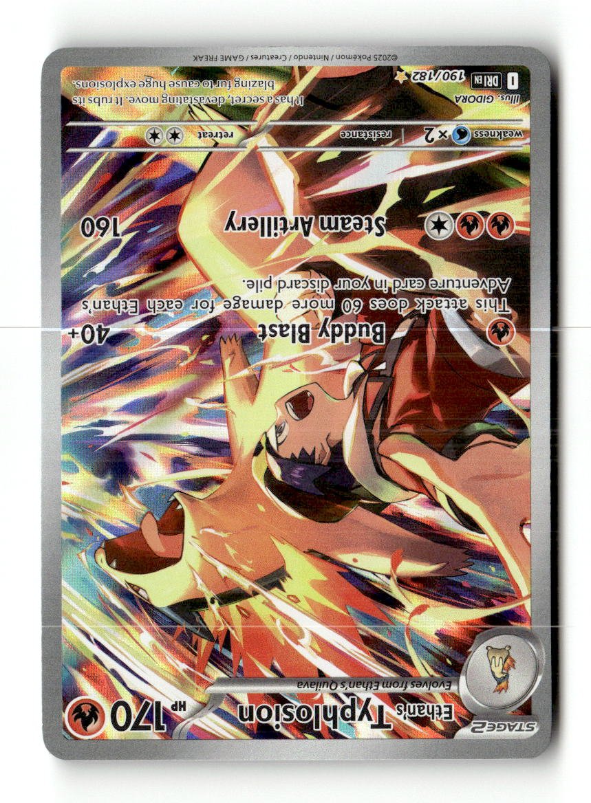 ethan's typhlosion pokemon card [PSA 10]{070/063} Pokemon  Ethan's Typhlosion -