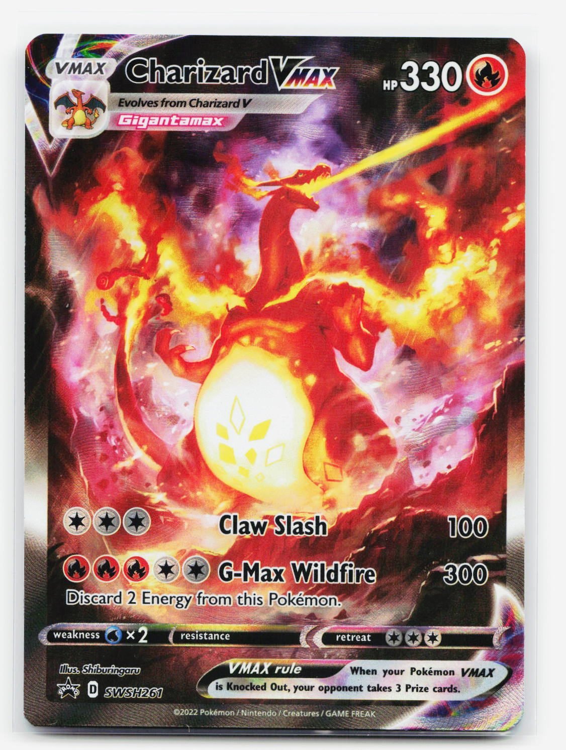 Charizard VMAX SWSH261 - SWSH: Sword & Shield Promo Cards