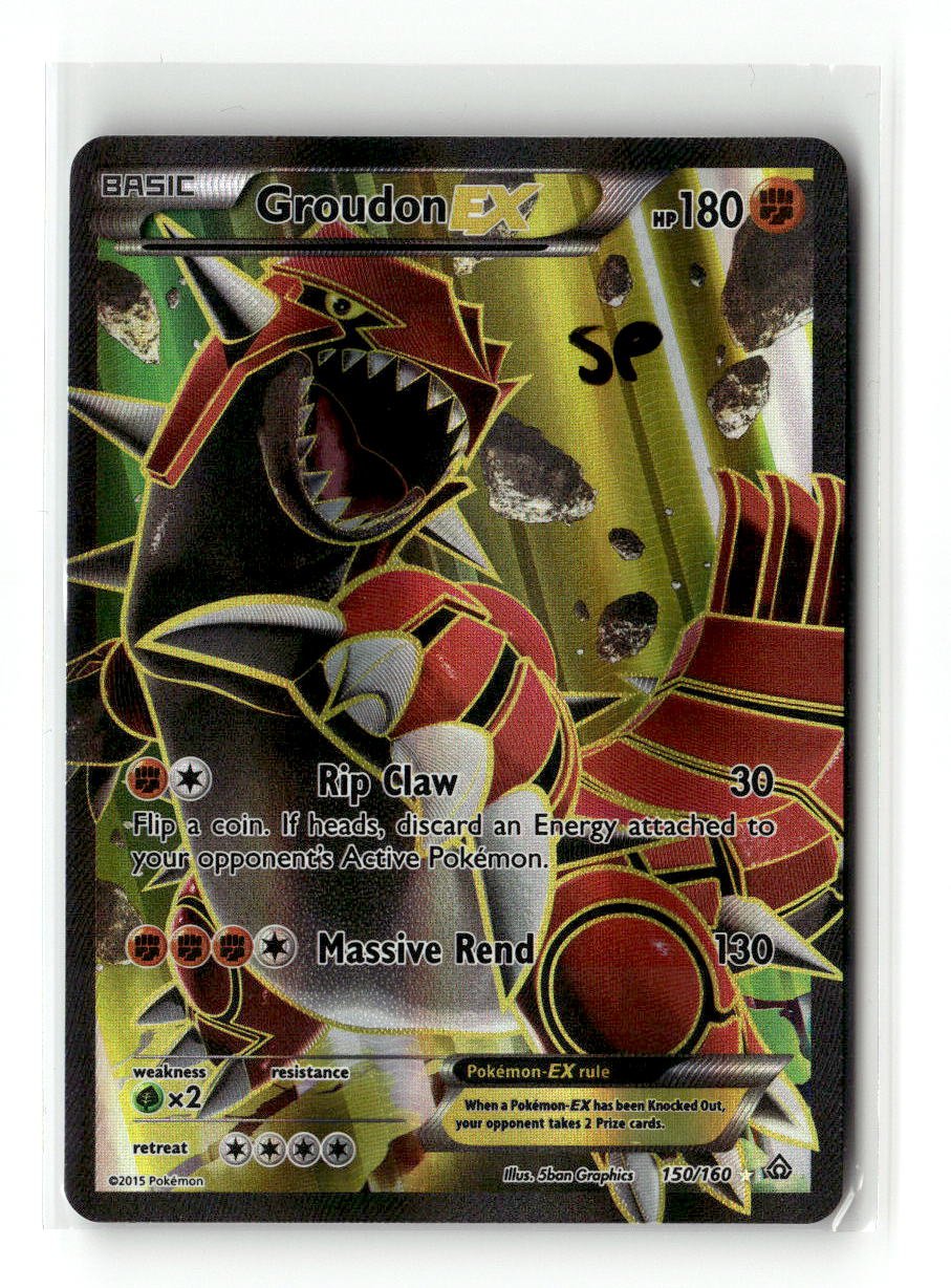 Groudon EX (150 Full Art) 150 - XY - Primal Clash - Pokémon Card