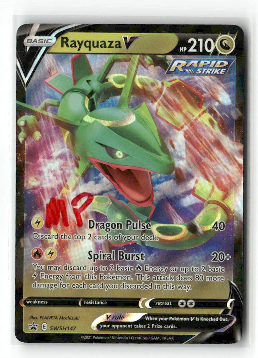 Rayquaza V SWSH147 - SWSH: Sword & Shield Promo Cards - Pokémon