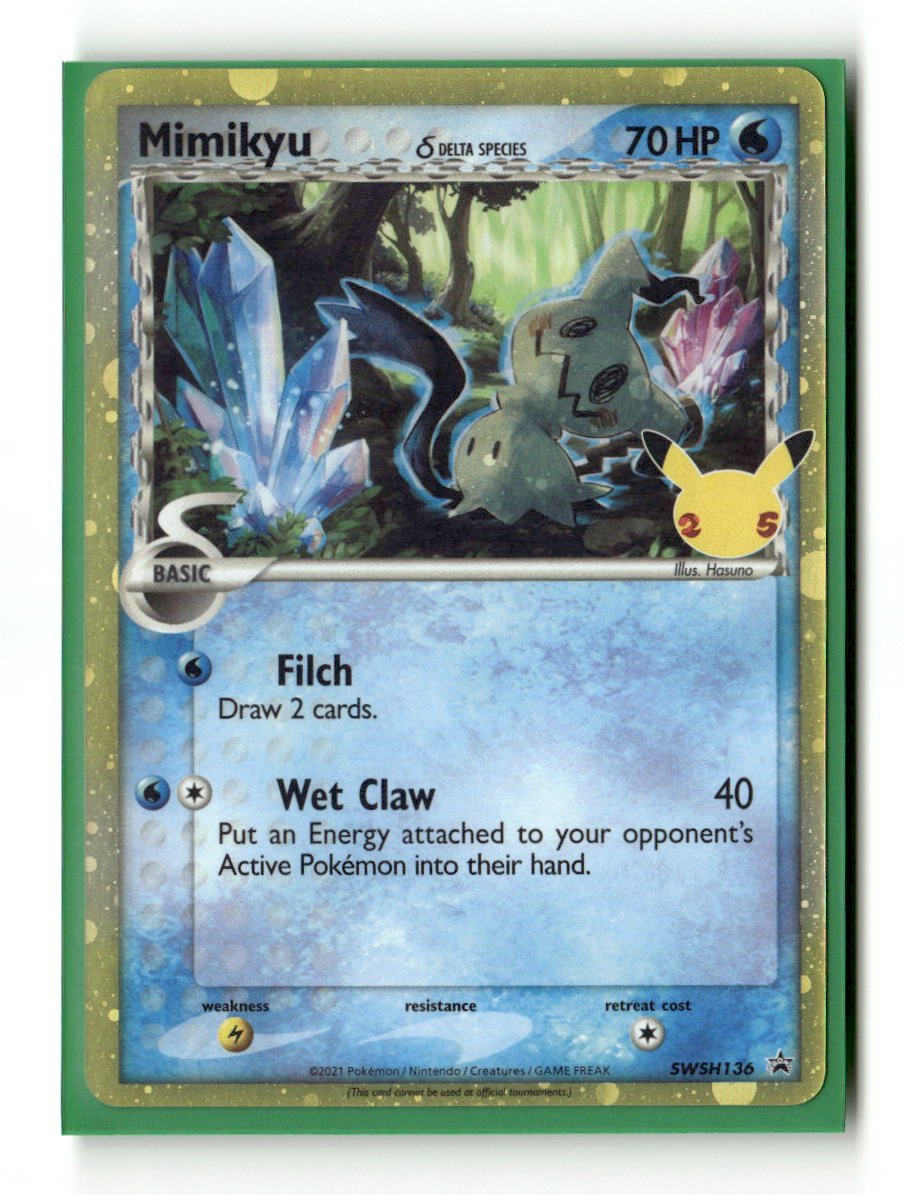 Mimikyu (Delta Species) SWSH136 - SWSH: Sword & Shield Promo Cards