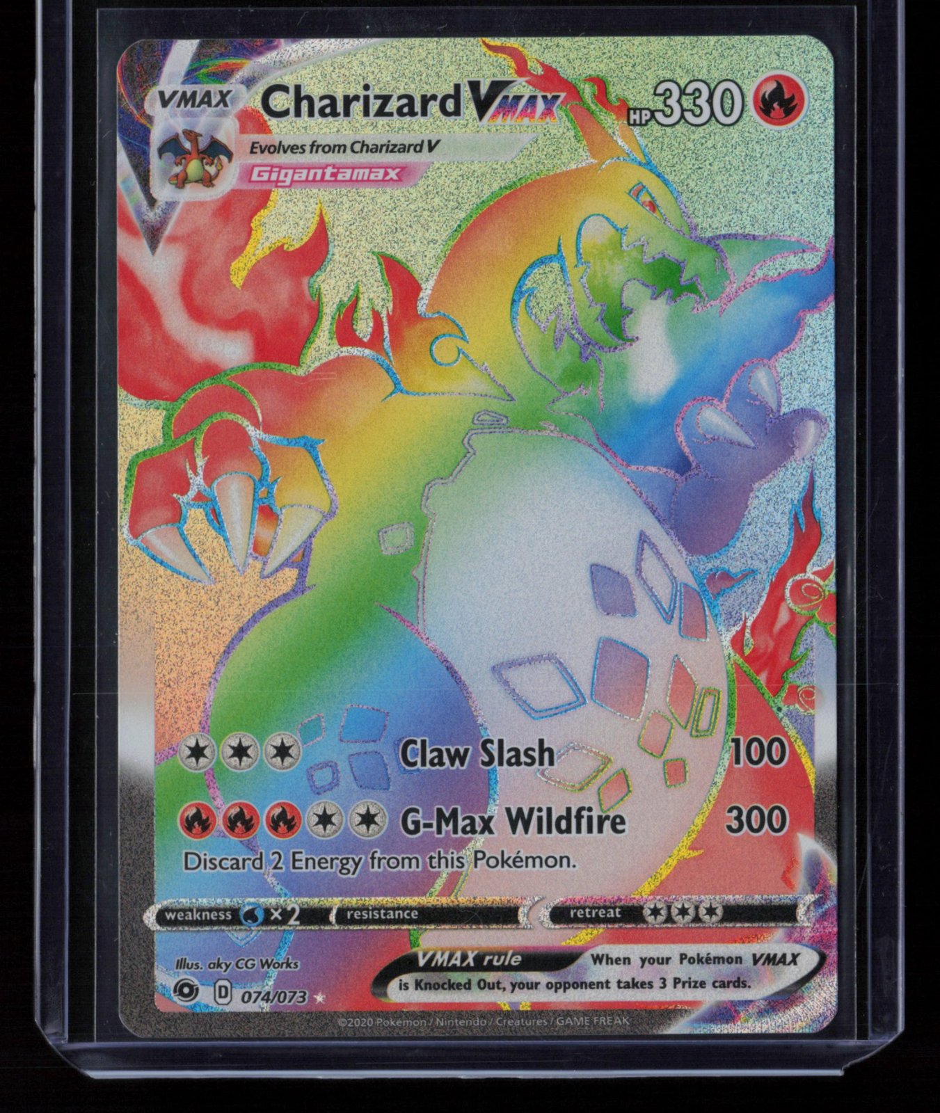 Charizard VMAX (Secret) 74 - Champion's Path - Pokémon Card Prices