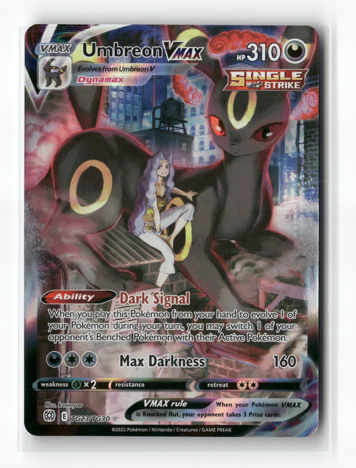 Umbreon VMAX TG23 - SWSH09: Brilliant Stars Trainer Gallery