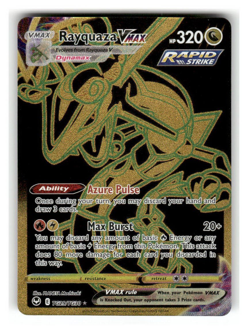 Rayquaza VMAX (Secret) TG29 - SWSH12: Silver Tempest Trainer