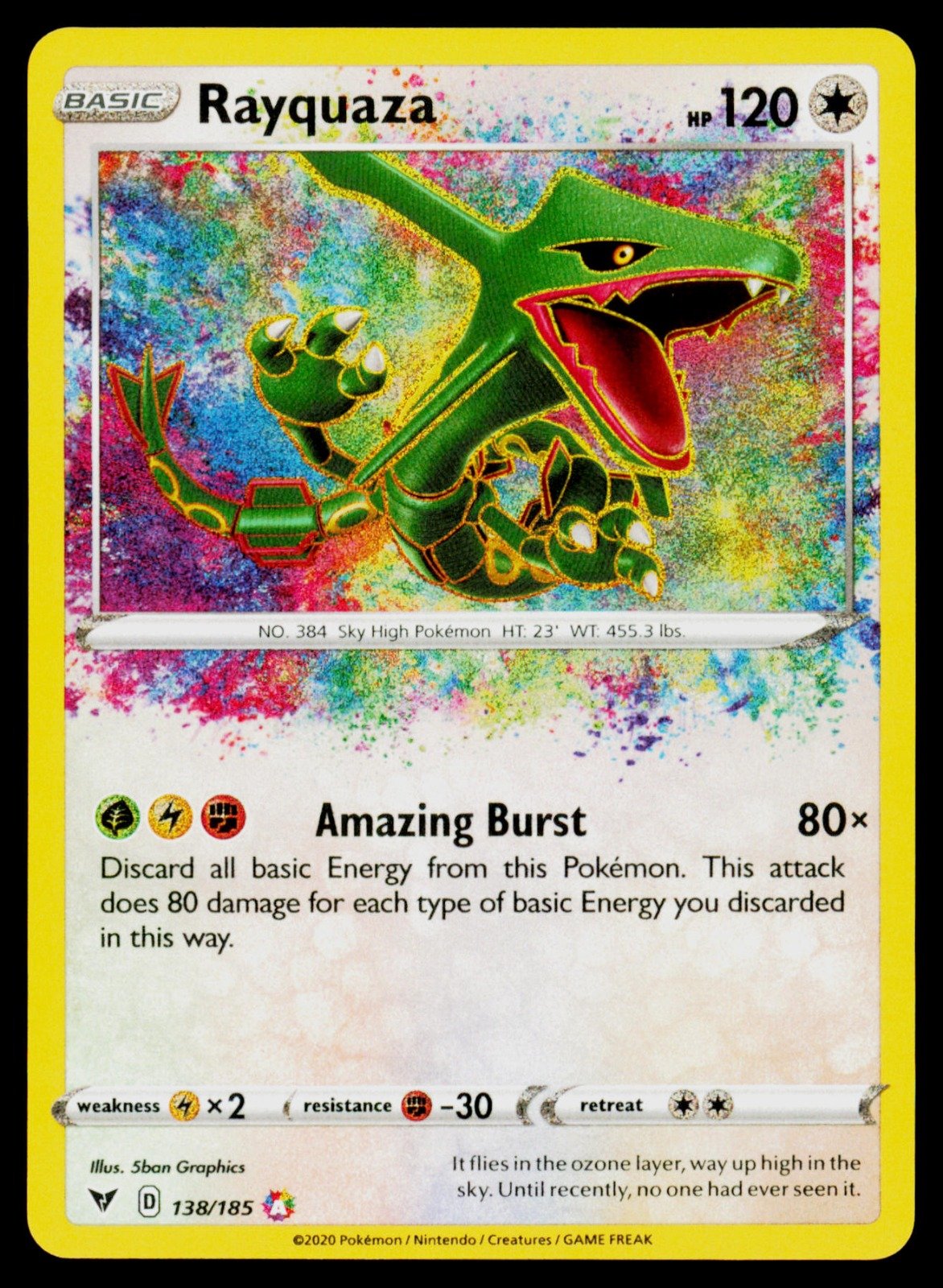 Rayquaza 138 - SWSH04: Vivid Voltage - Pokémon Card Prices & Listings