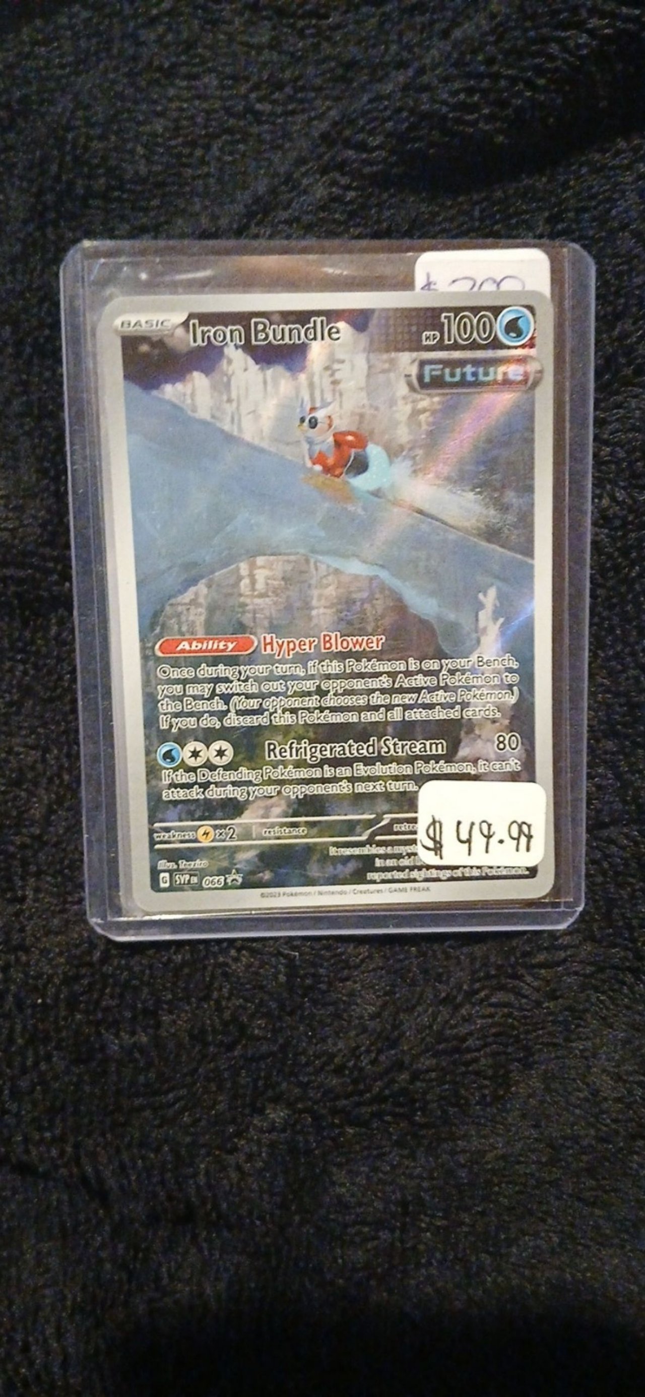 iron bundle pokemon card price Tin Paradox Clash Water Refrigerated Stream (80) If the Defending Pokmon is an Evolution Pokmon Iron Bundle #66 Prices |