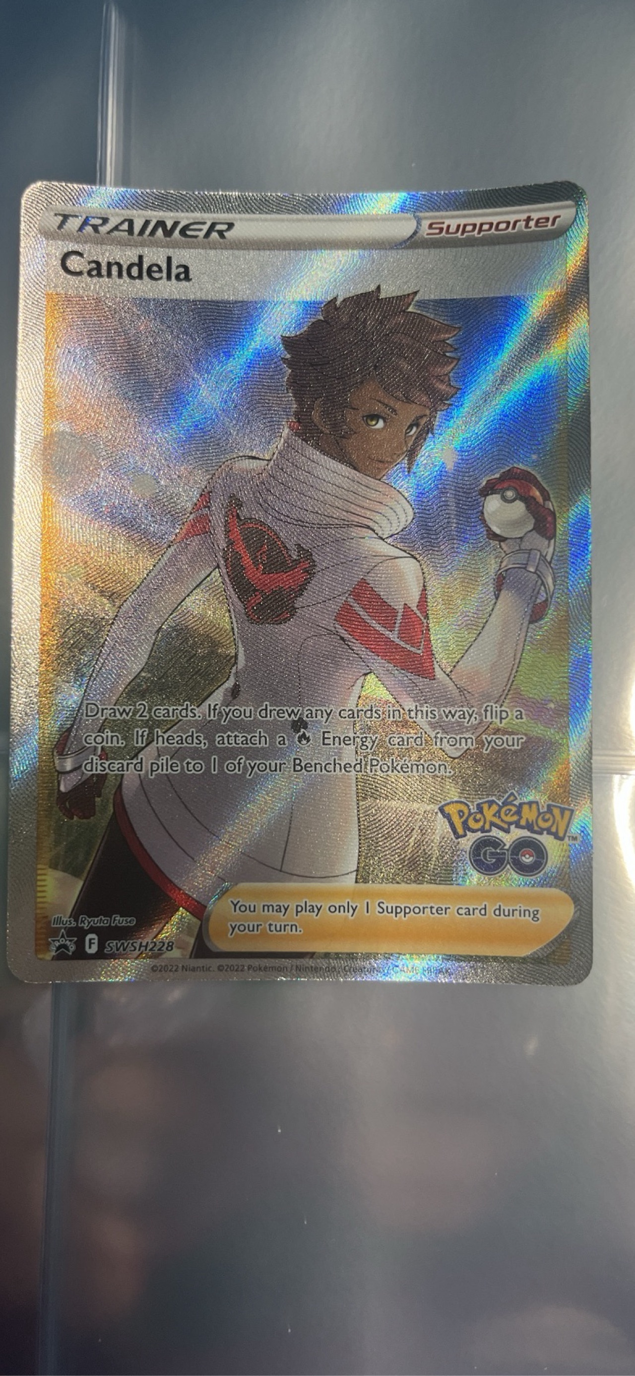 candela pokemon go card price SWSH228 Near Mint the trusted official grading guarantees its condition Pokemon Trading Card Game Sword