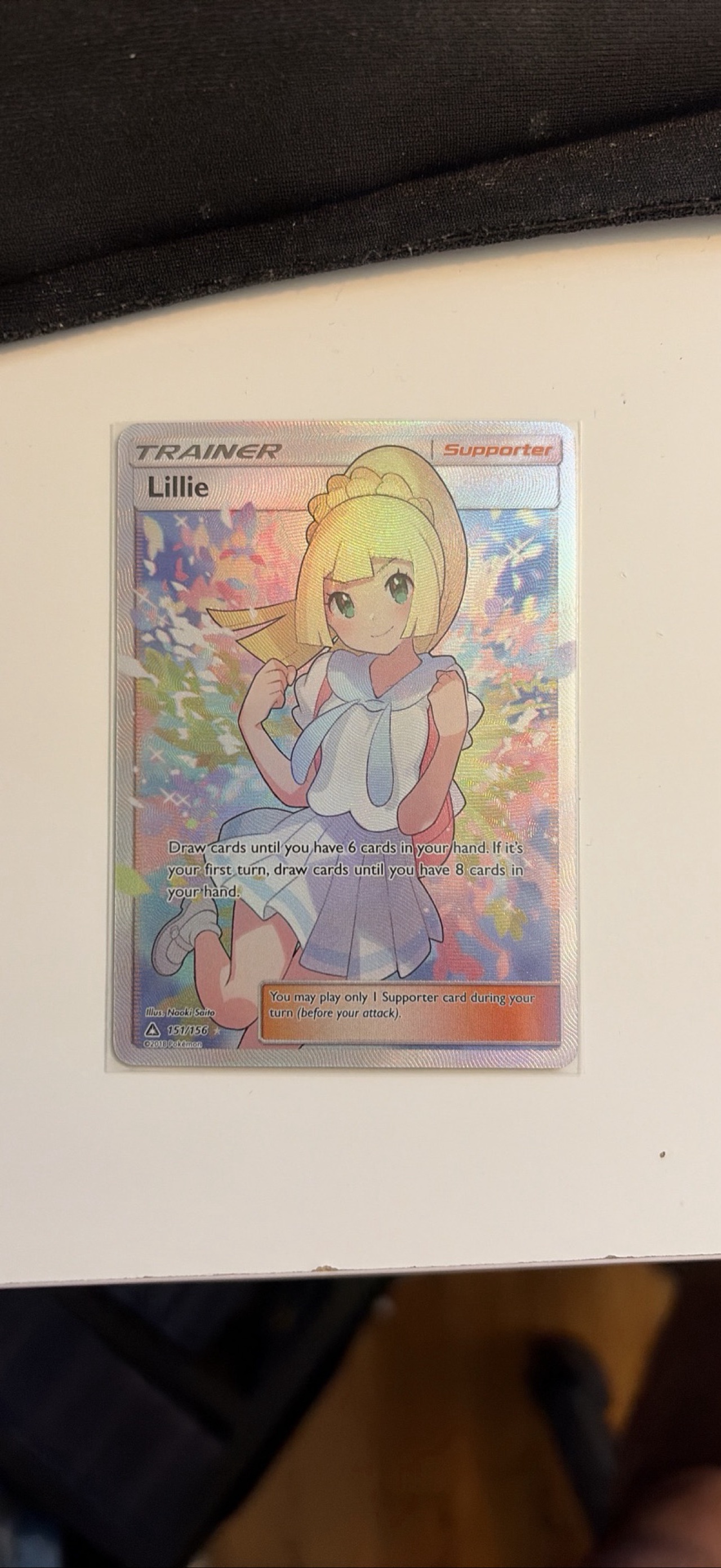 Full Art/Lillie (151) 2018 Pokemon Sun & Moon Ultra Prism