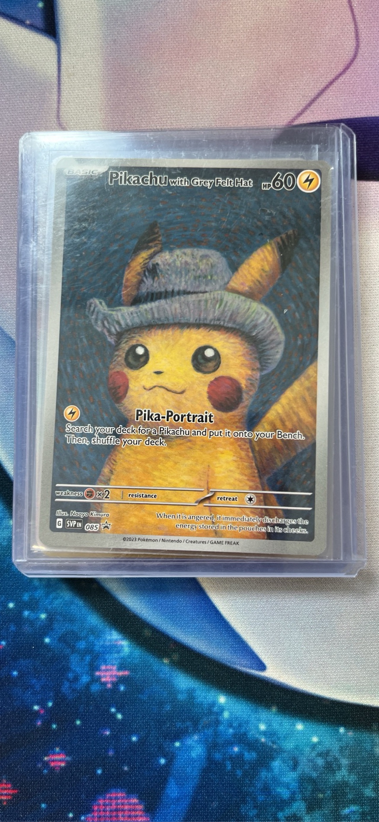 pokemon card pikachu with grey felt hat Promo #085 this unique piece of high SALE! | Pokmon Cards |