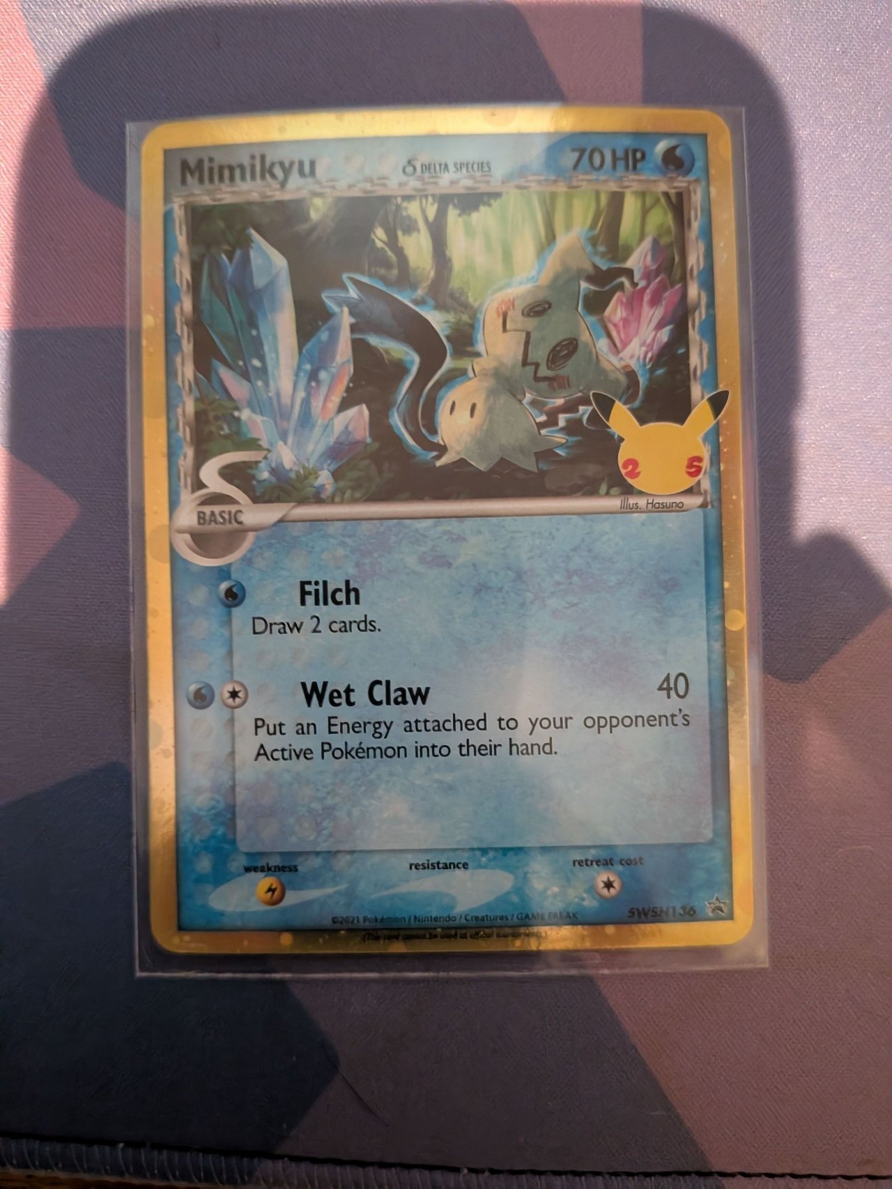 Mimikyu (Delta Species) SWSH136 - SWSH: Sword & Shield Promo Cards