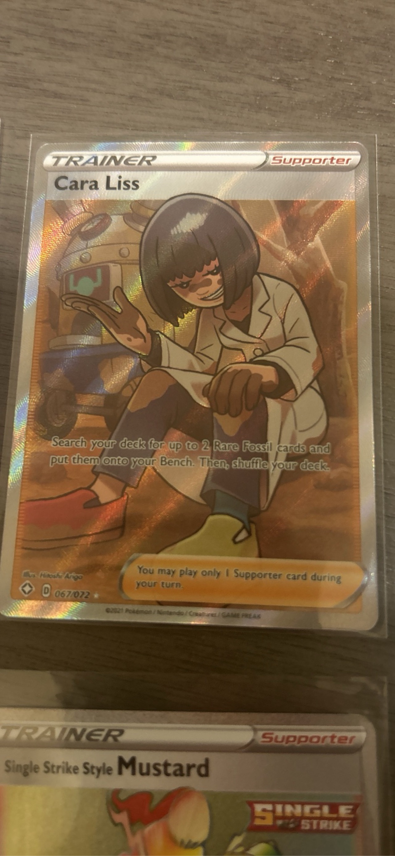 cara liss pokemon card value 149/185 | Uncommon | SWSH-04 Vivid Voltage Uncommon Card Type Full Art/Cara Liss (067) 2021