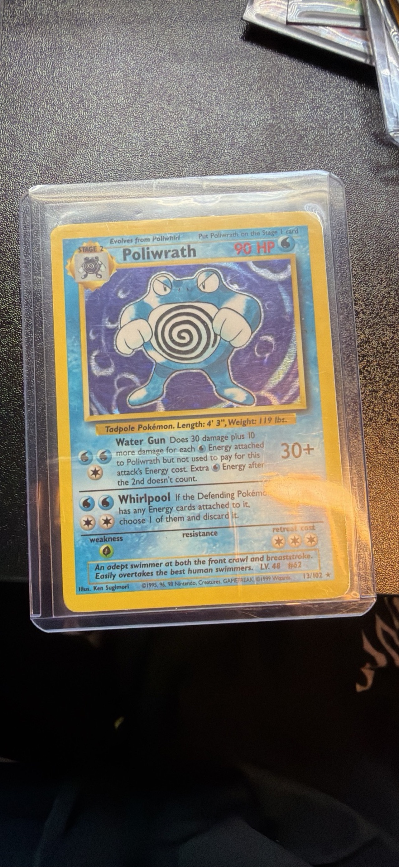 holographic poliwrath pokemon card value Lv.45 No.062 Old Back Holo Rare Very Good Japan Commemorate your favorite tabletop game with this Poliwrath 2001 Pokemon Neo Discovery Holo #9 PSA Authenticated 8 Card Poliwrath 2004 Japanese EX: Flight