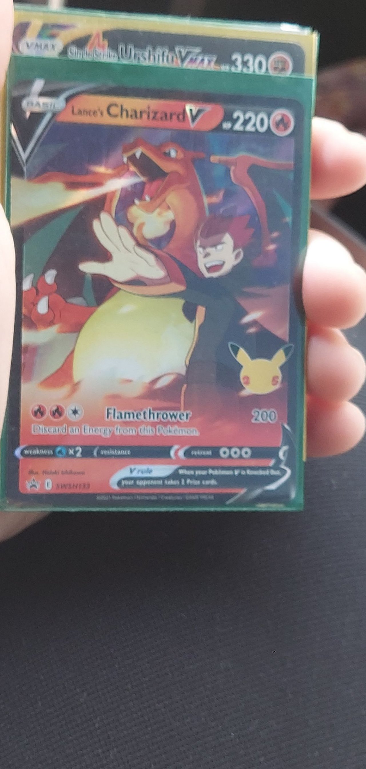 lance's charizard pokemon card V SWSH133 this card is the perfect way to showcase your collection. Lance's Charizard V 2021 Pokemon