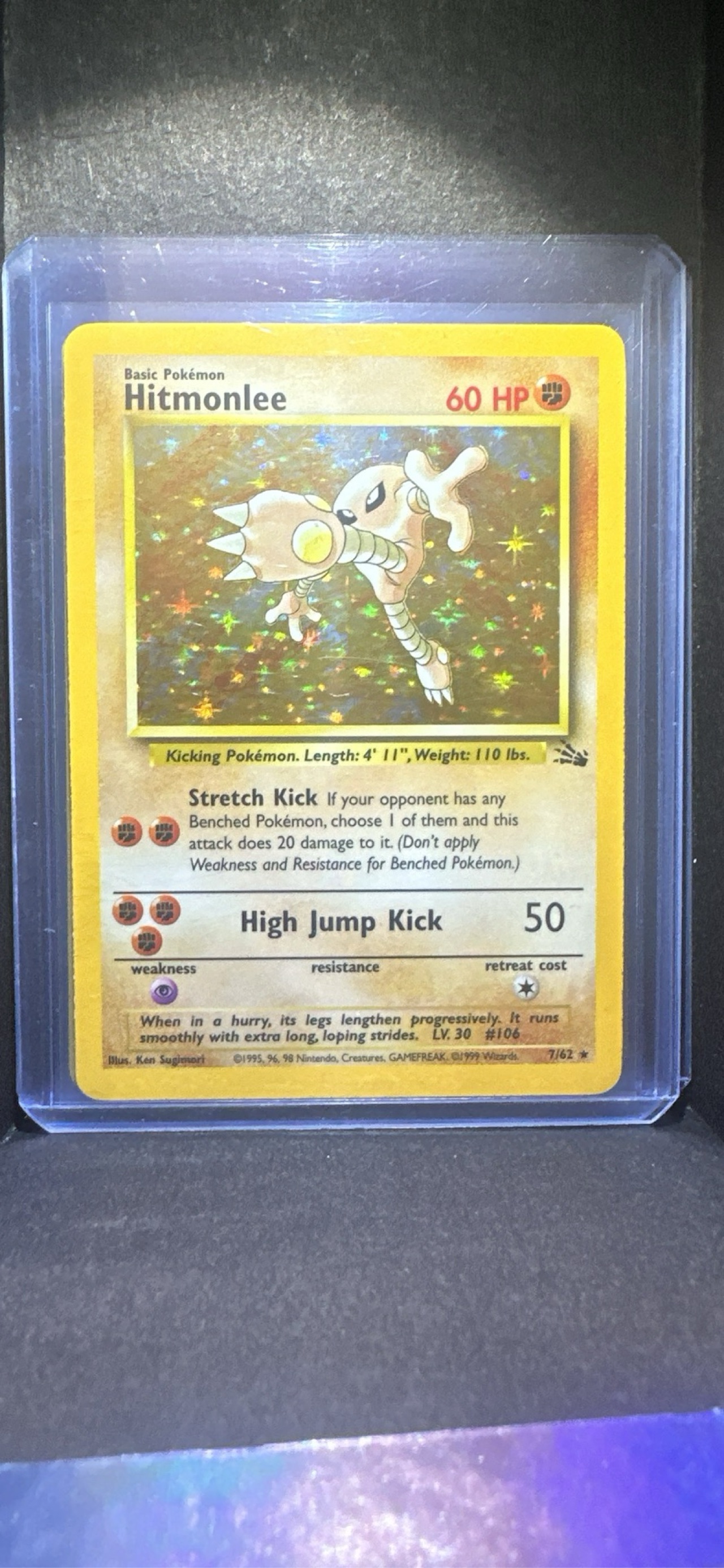 Hitmonlee 7 - Fossil - Pokémon Card Prices & Listings