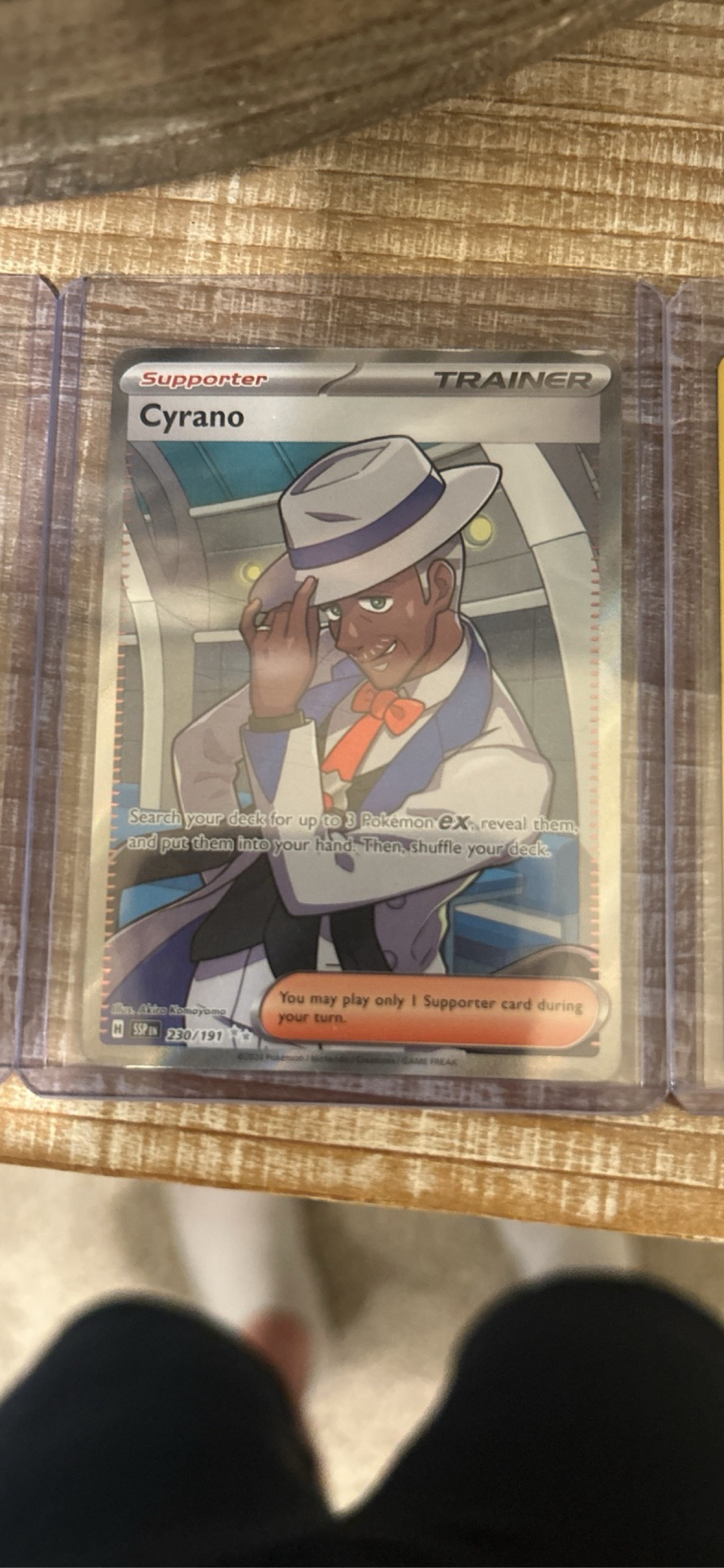 cyrano pokemon card - 170/191 - Surging Sparks Cyrano Surging Sparks Pokemon Card