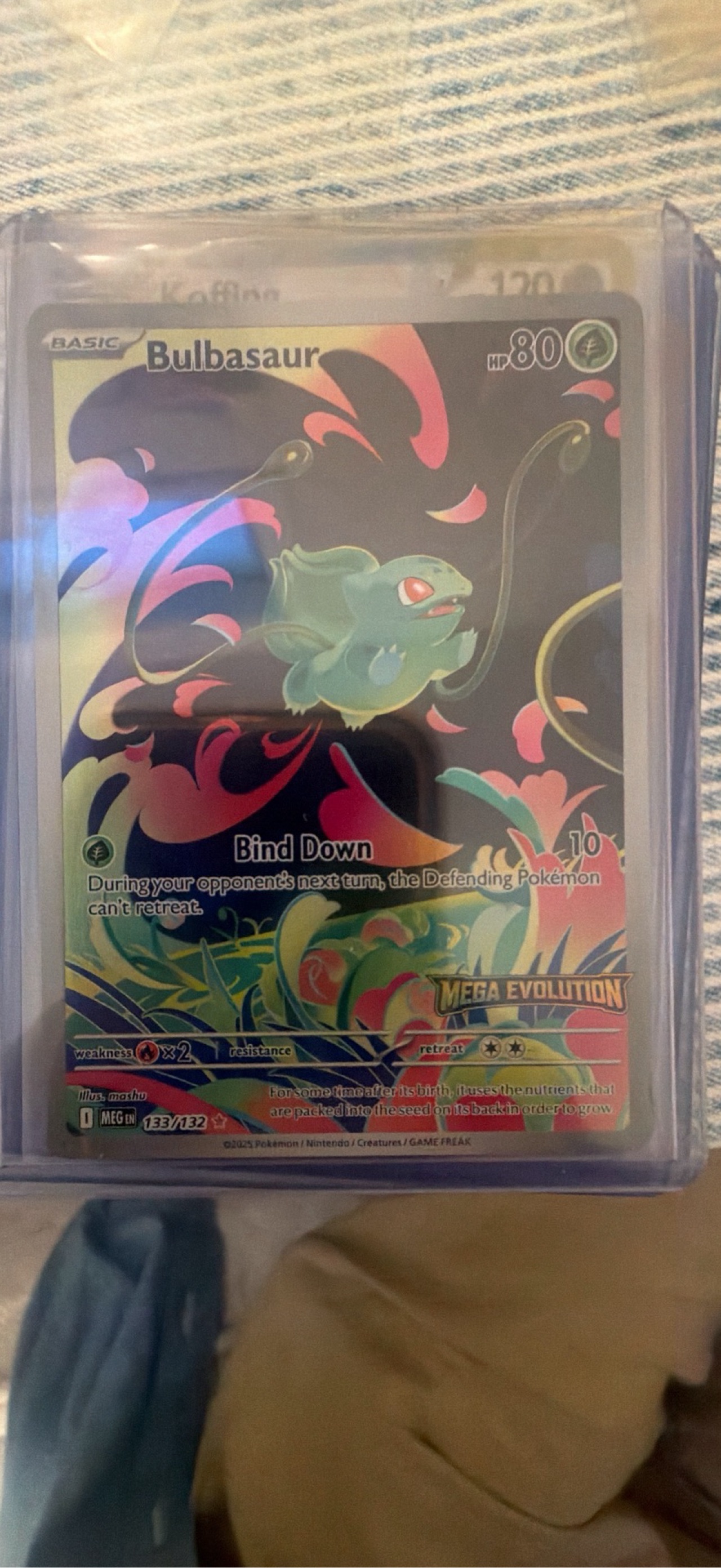 Bulbasaur Illustration Rare (133) 2025 Pokemon Meg EN-Mega