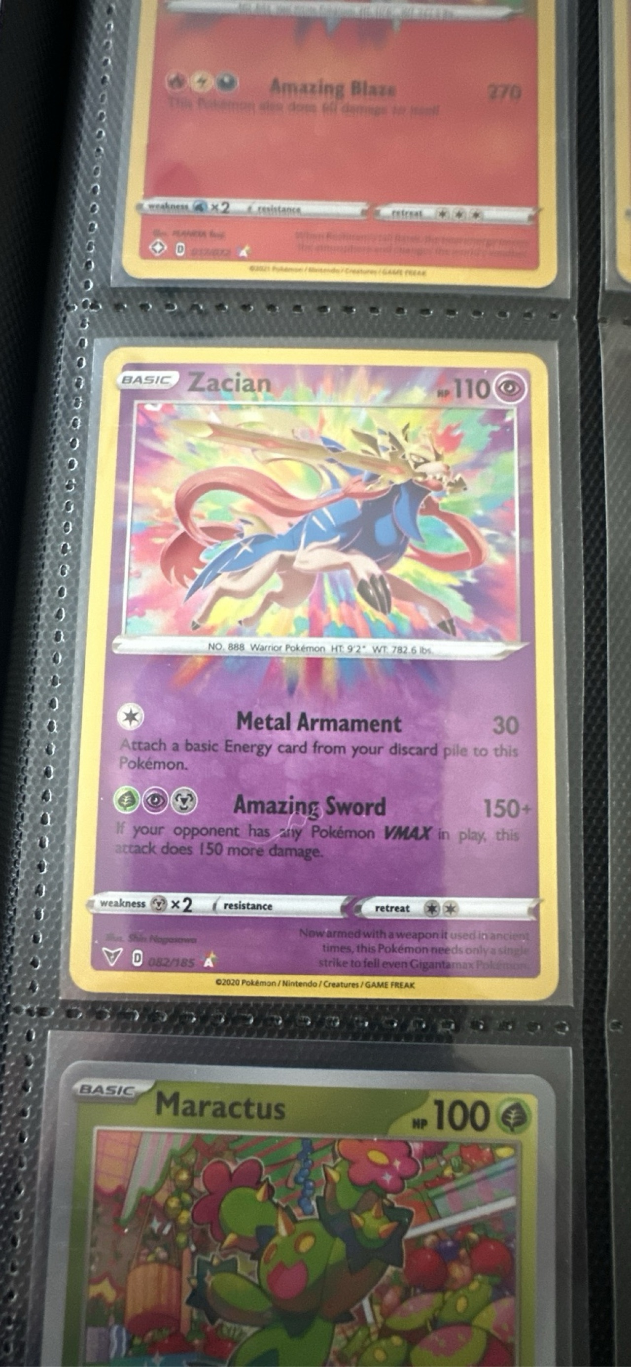 Zacian (082) 2020 Pokemon Sword & Shield Vivid Voltage - Pokémon