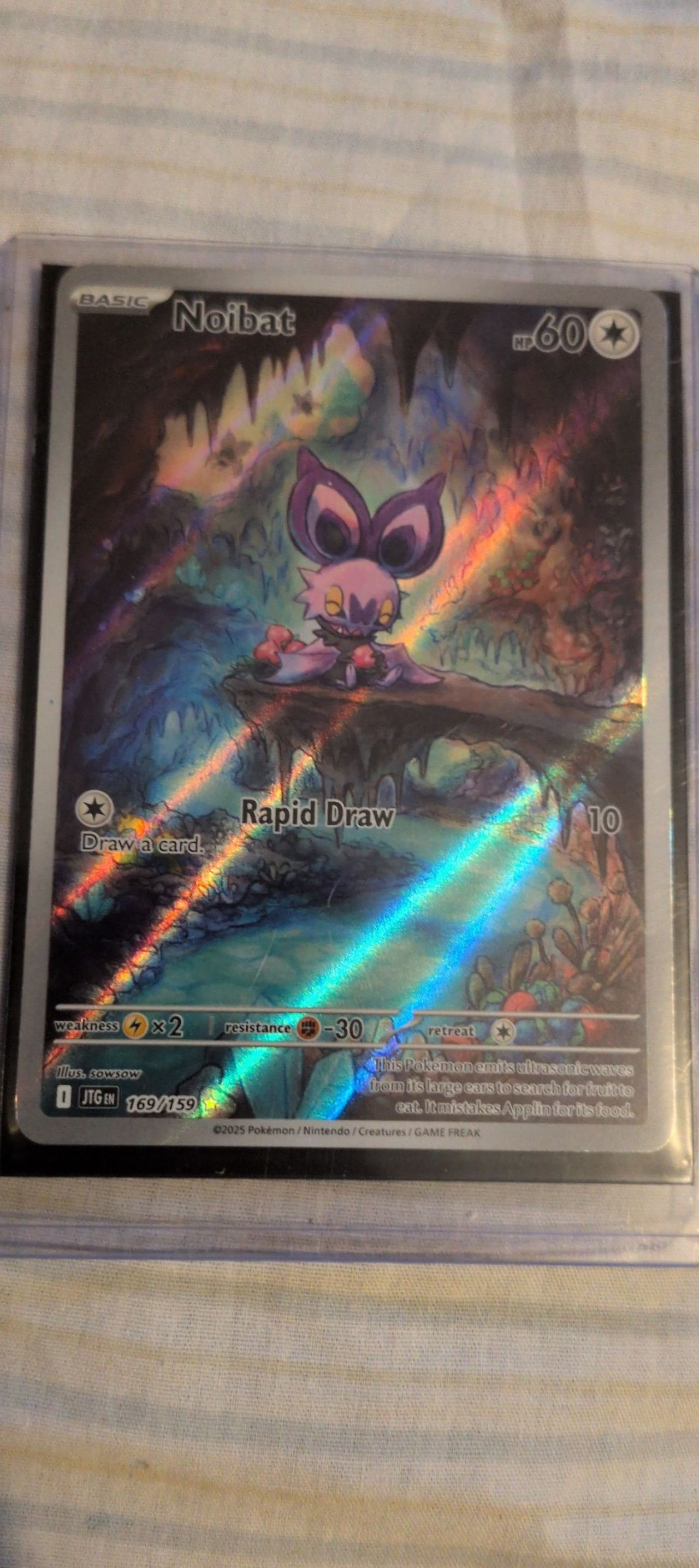 noibat pokemon card Noibat 152/193 NM / M