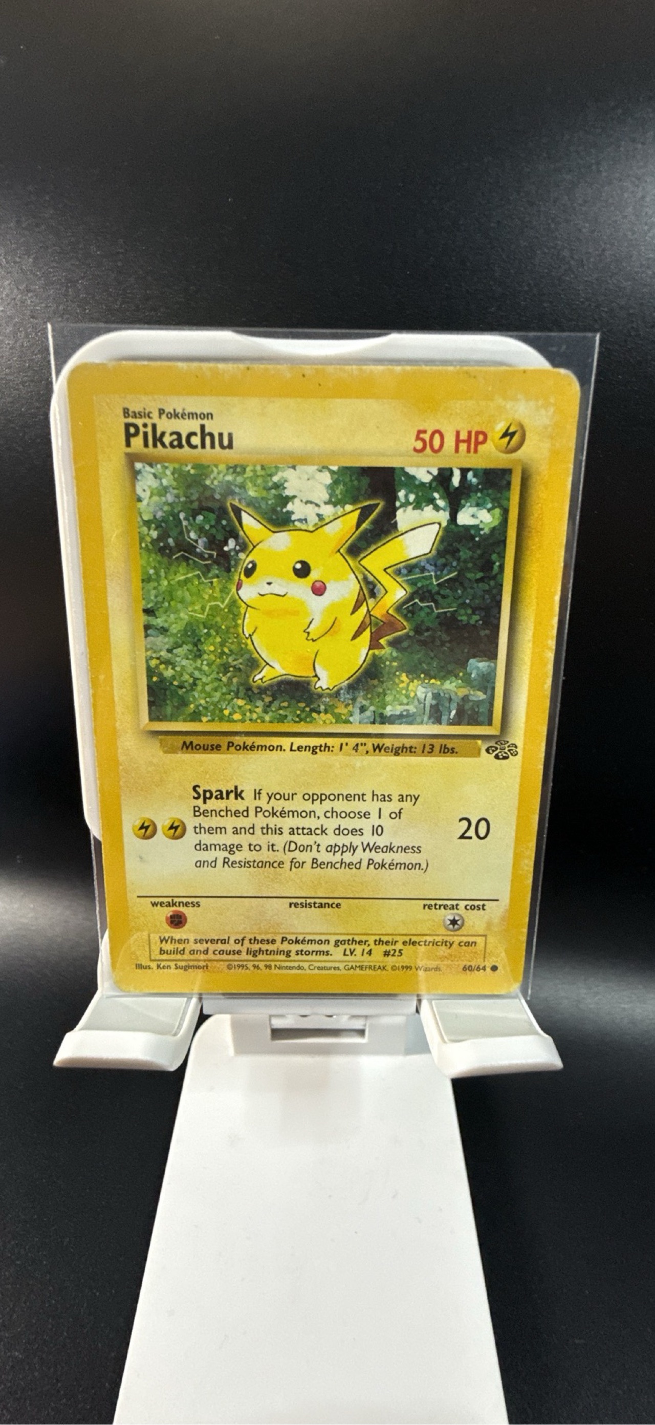 pikachu pokemon card 60/64 Jungle Unlimited #60 French PSA 9 TBC Games choose 1 of them and this attack does 10 damage to it Steve Aoki Signed Pokemon Card