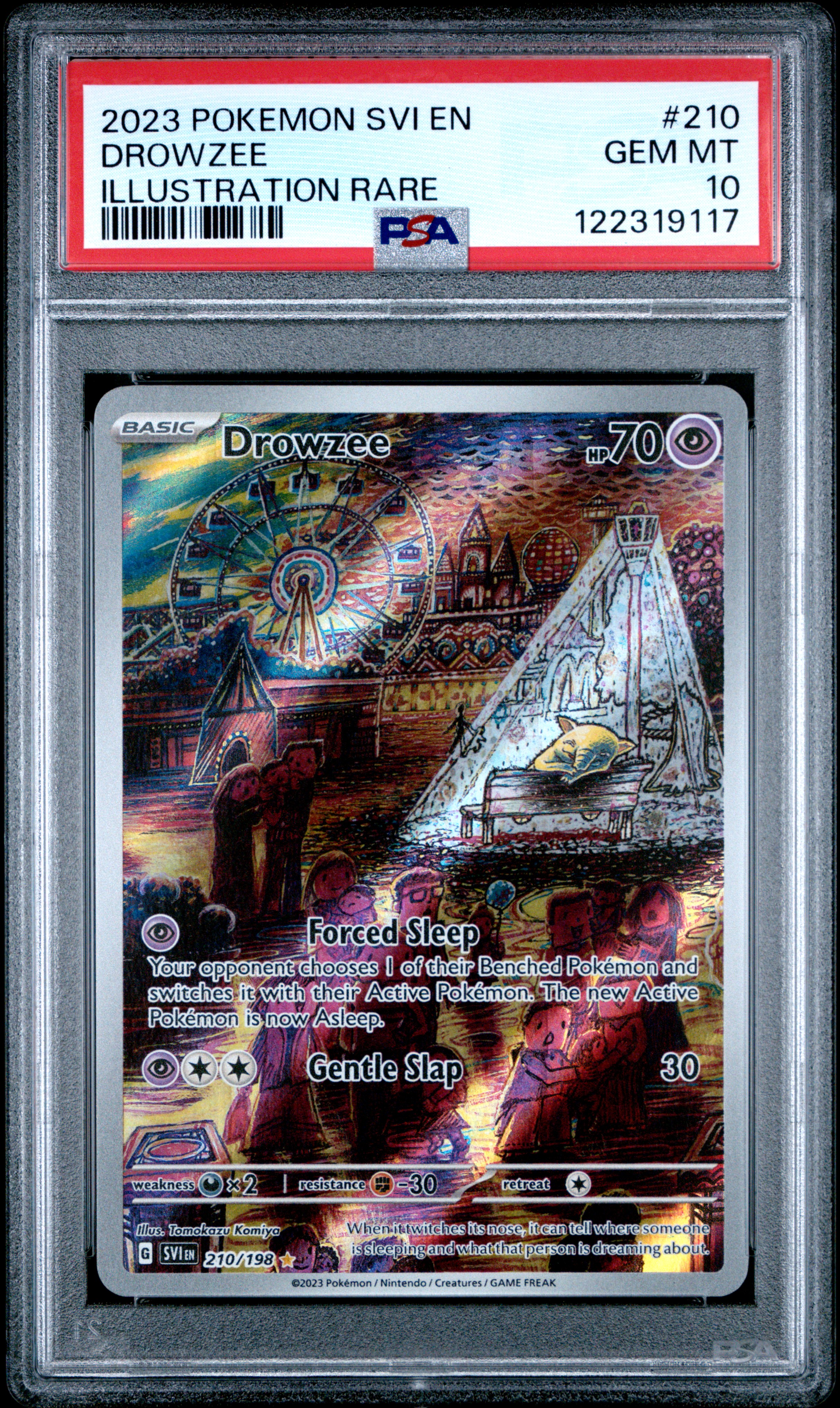 Drowzee Illustration Rare (210) 2023 Pokemon Svi EN-Scarlet