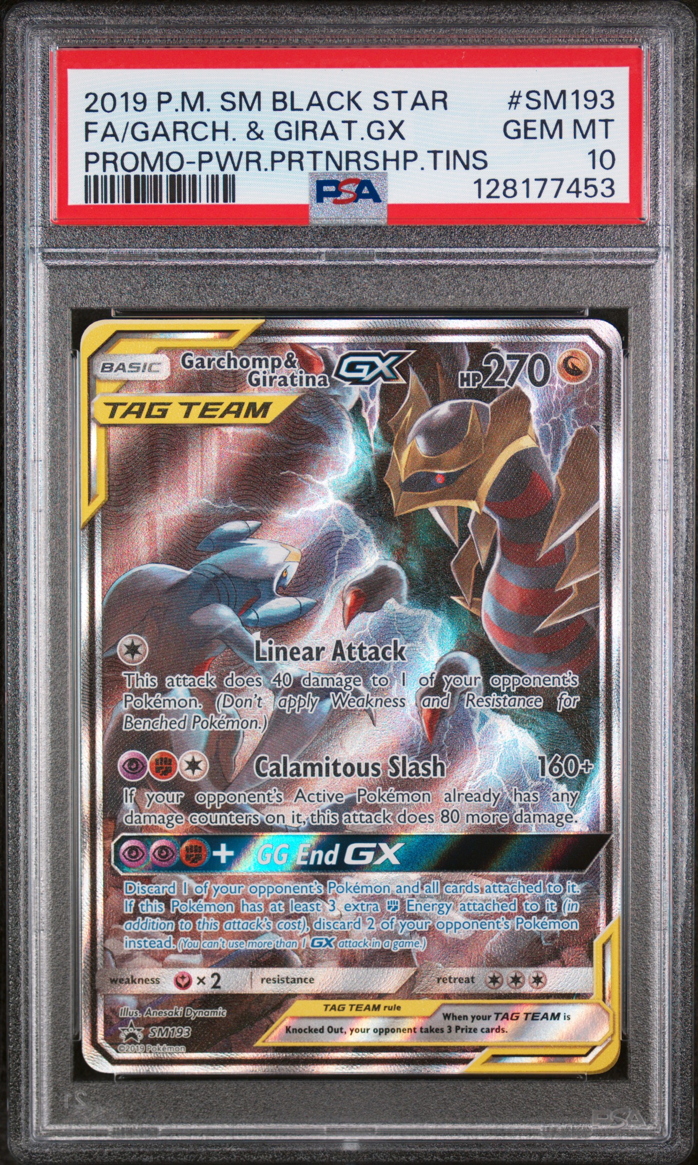 Garchomp & Giratina GX SM193 - SM Promos - Pokémon Card Prices