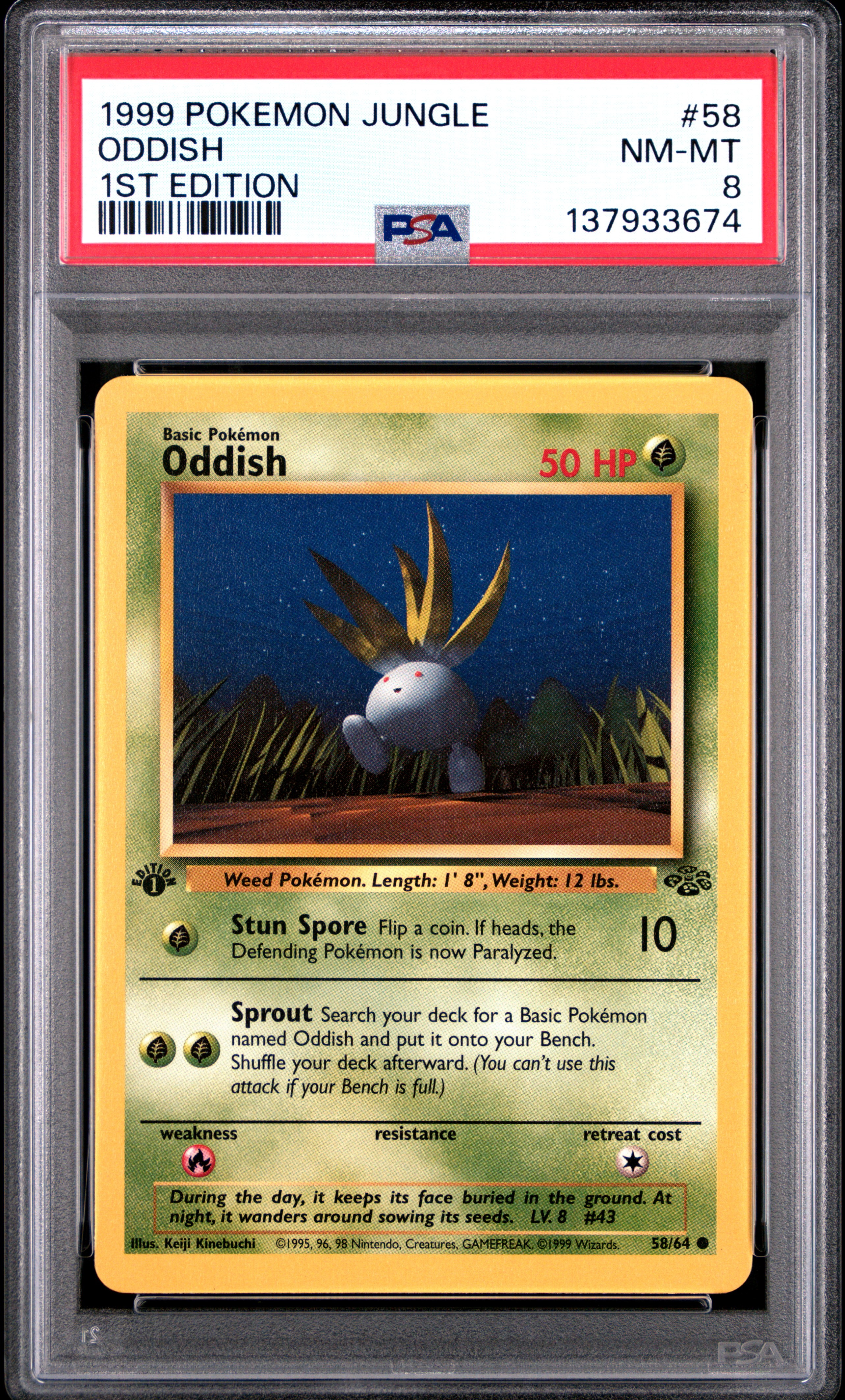first edition oddish pokemon card Pokmon - Retreat Cost first edition oddish pokemon card