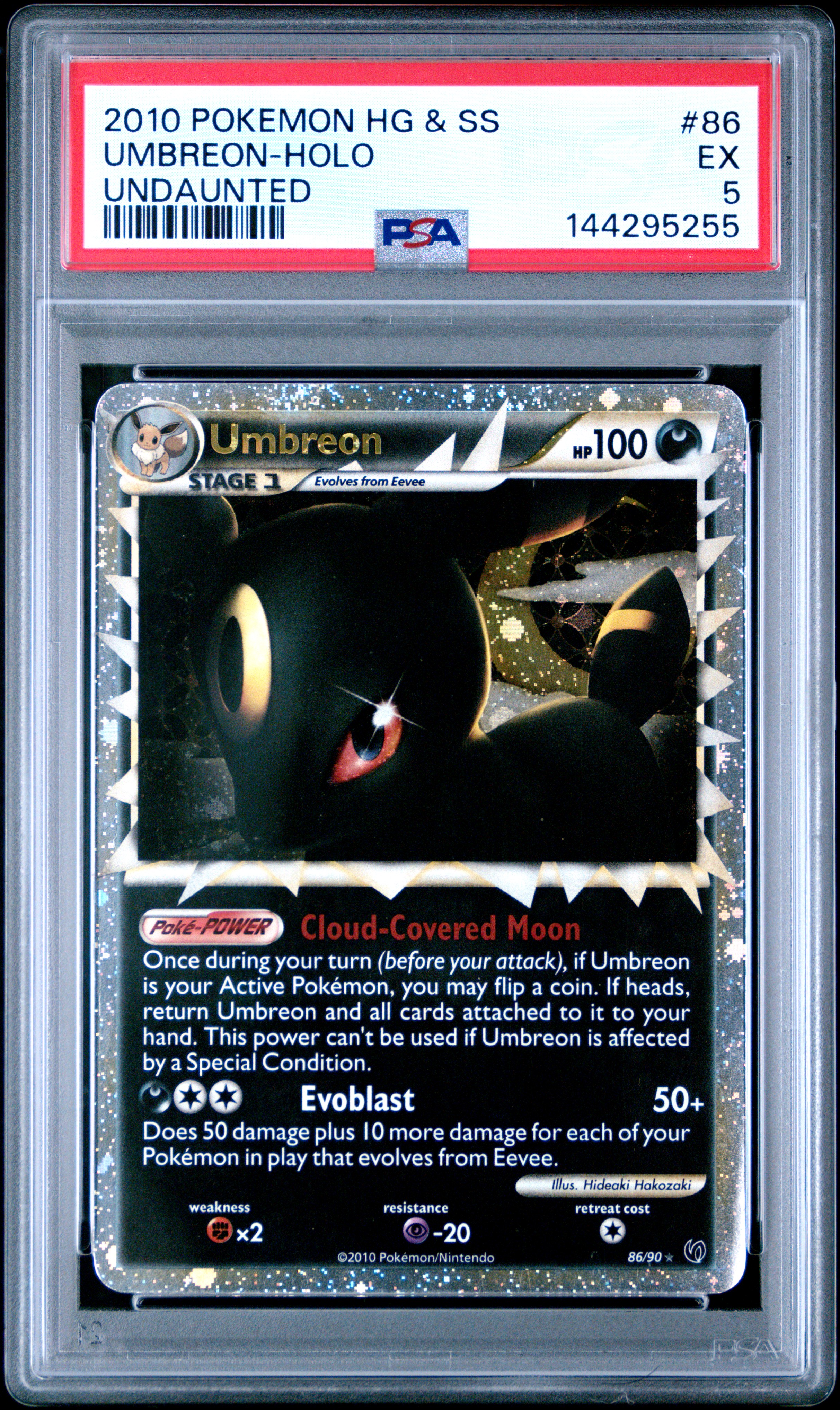 Umbreon-Holo (86) 2010 Pokemon Heartgold & Soulsilver Undaunted