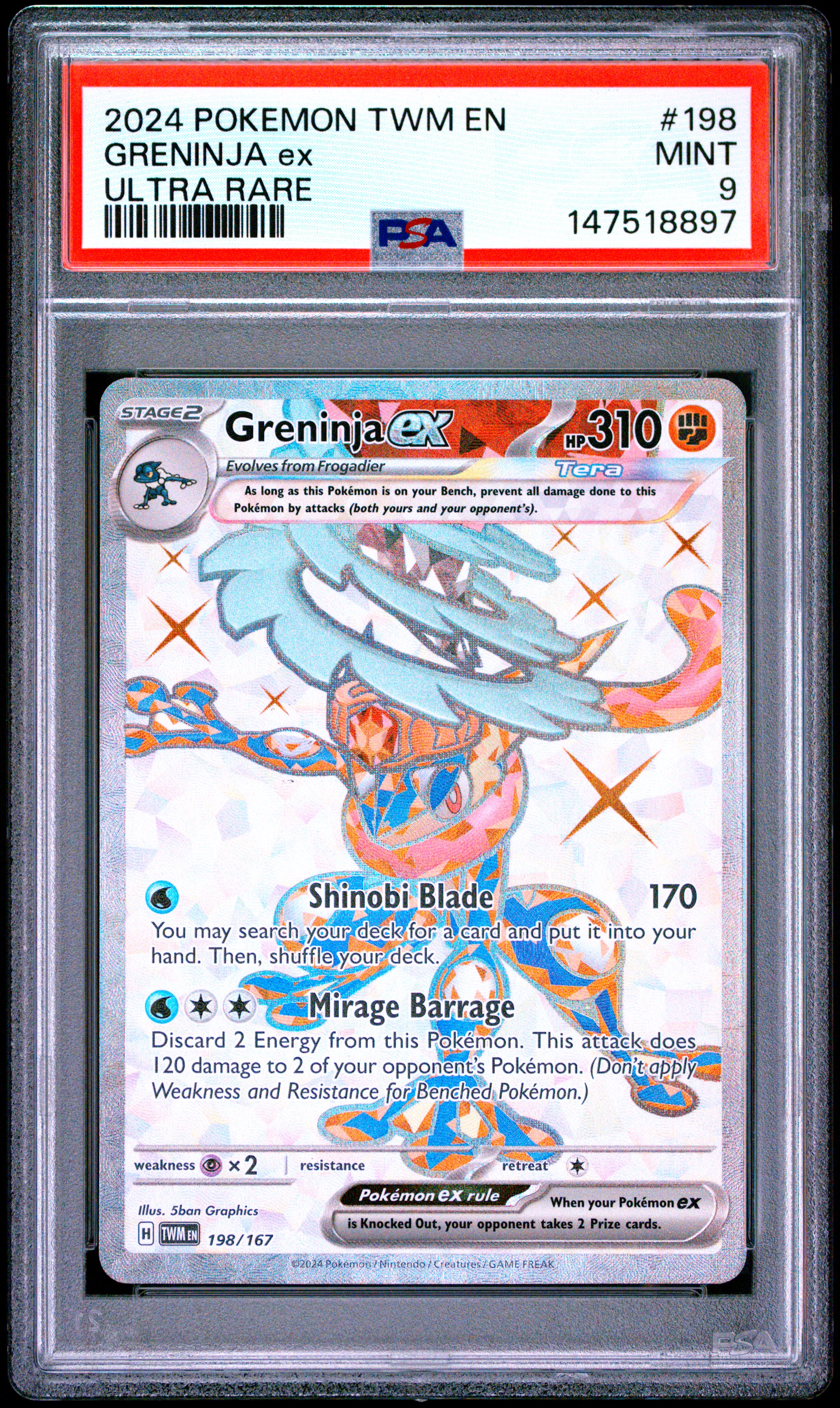 rare greninja card Greninja