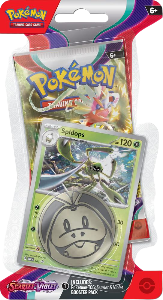 Scarlet & Violet Single Pack Blister [Spidops]